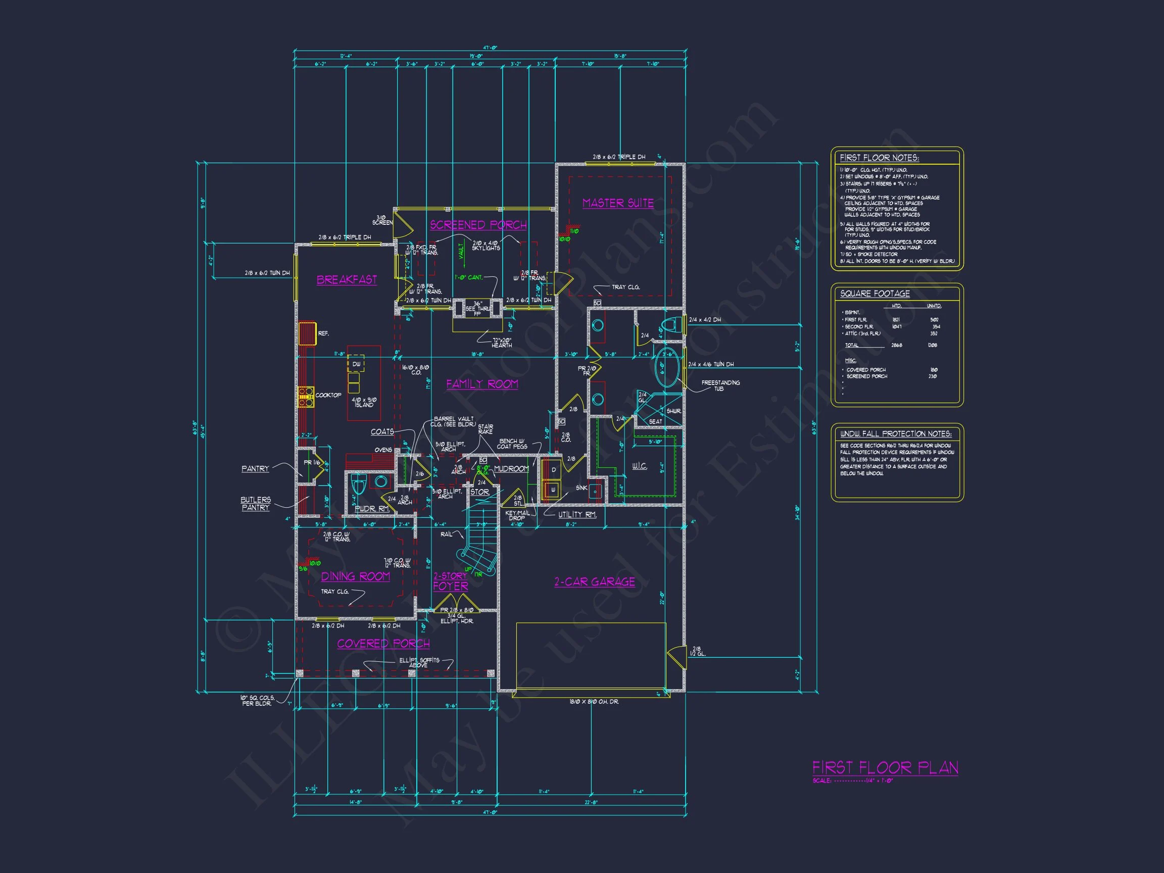 15-1580 HOUSE PLAN - Elegant House Plan with Spacious Floor Plan and Architectural Designs 6 Elegant house Plan with Spacious Floor Plan and Architectural Designs