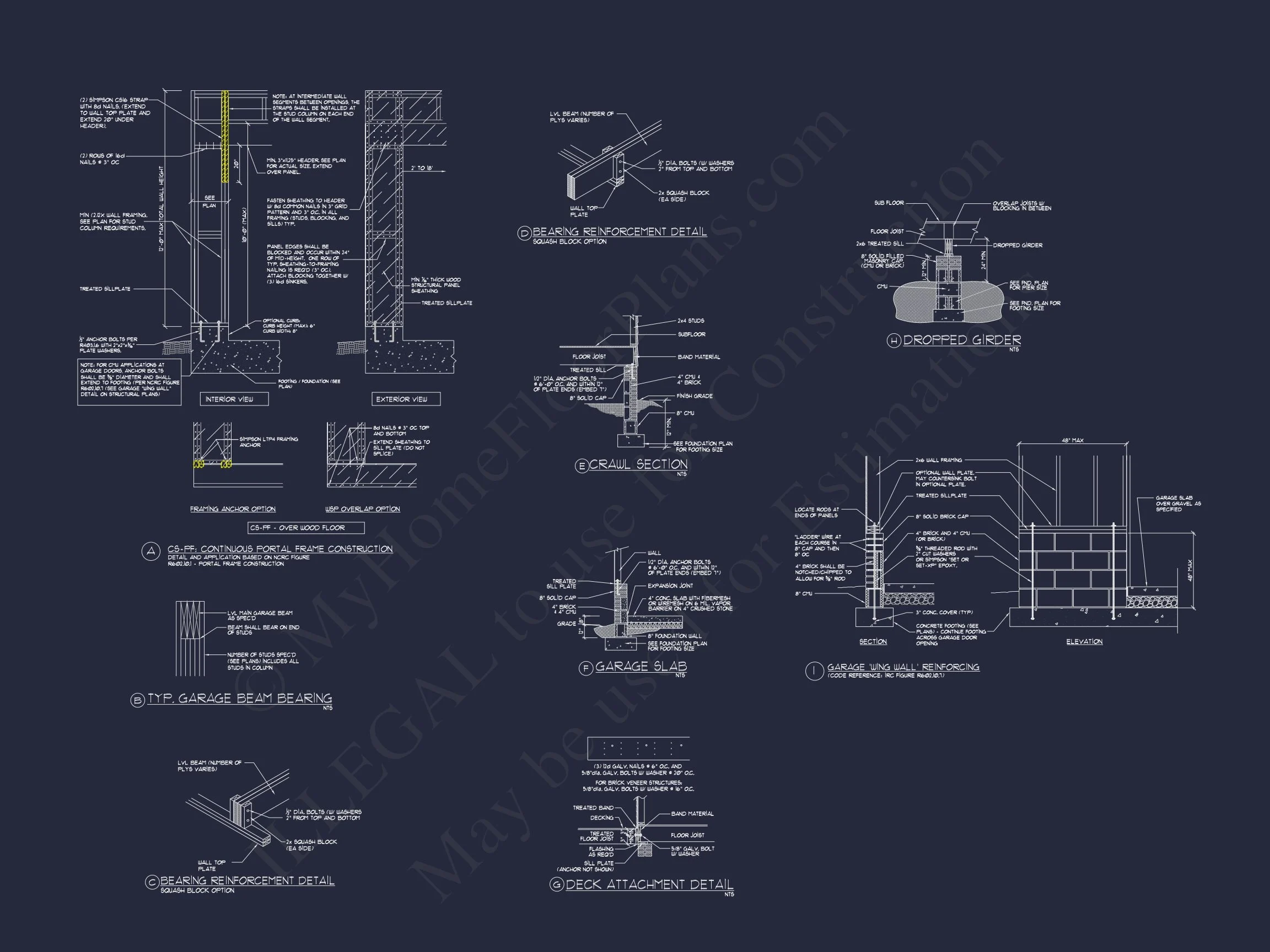 15-1579A HOUSE PLAN - Traditional Craftsman House Plan with 4 Bedrooms & 2-Car Garage 12 Traditional Craftsman house Plan with 4 Bedrooms & 2-Car Garage