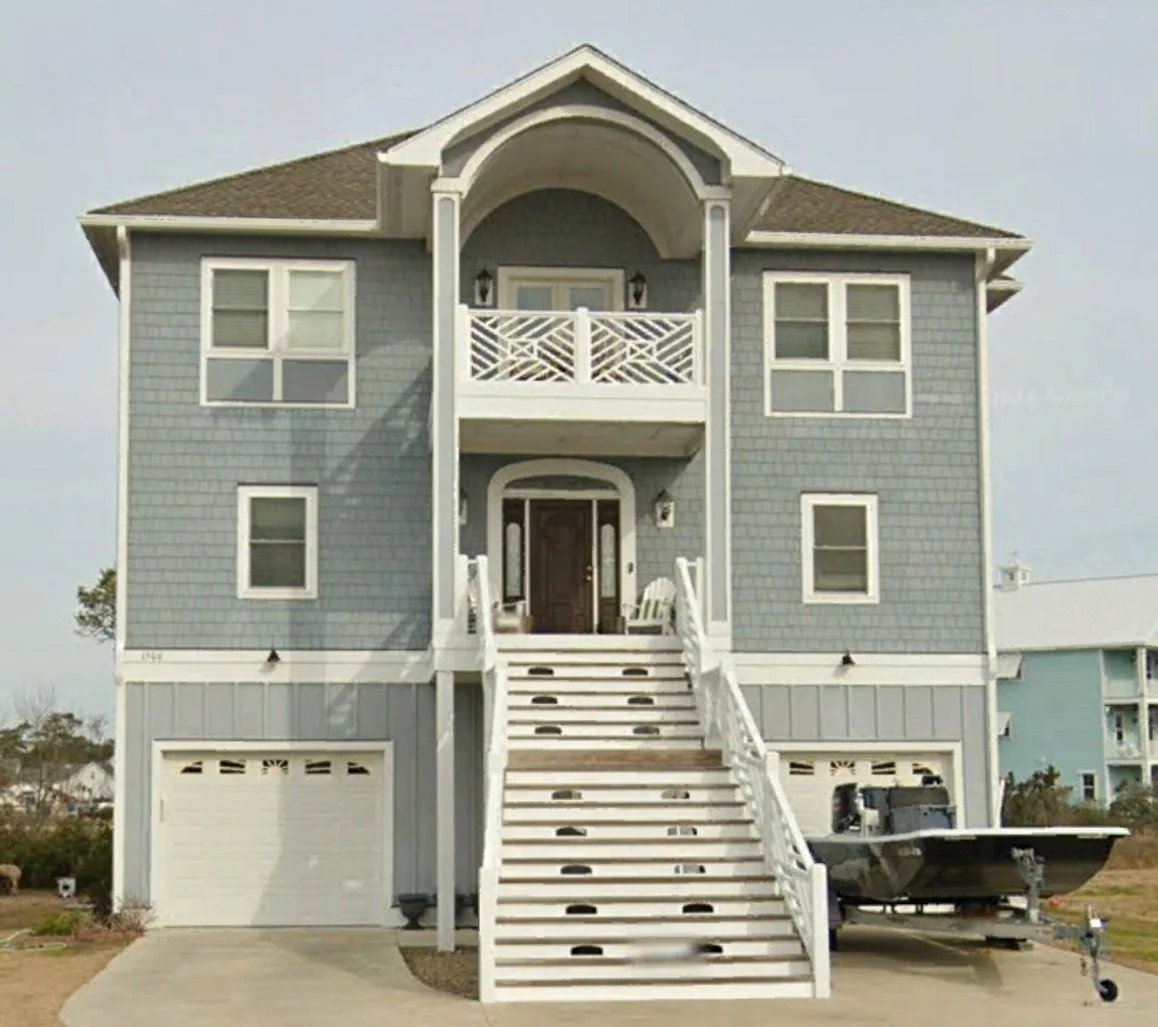 Beautiful Coastal house Plan with Open Floor Designs & CAD