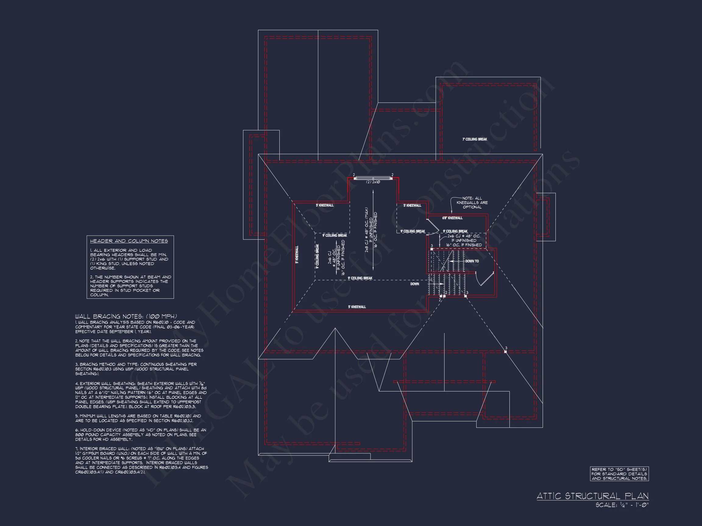Modern Craftsman house Plan with 2.5 Floors and Spacious Designs