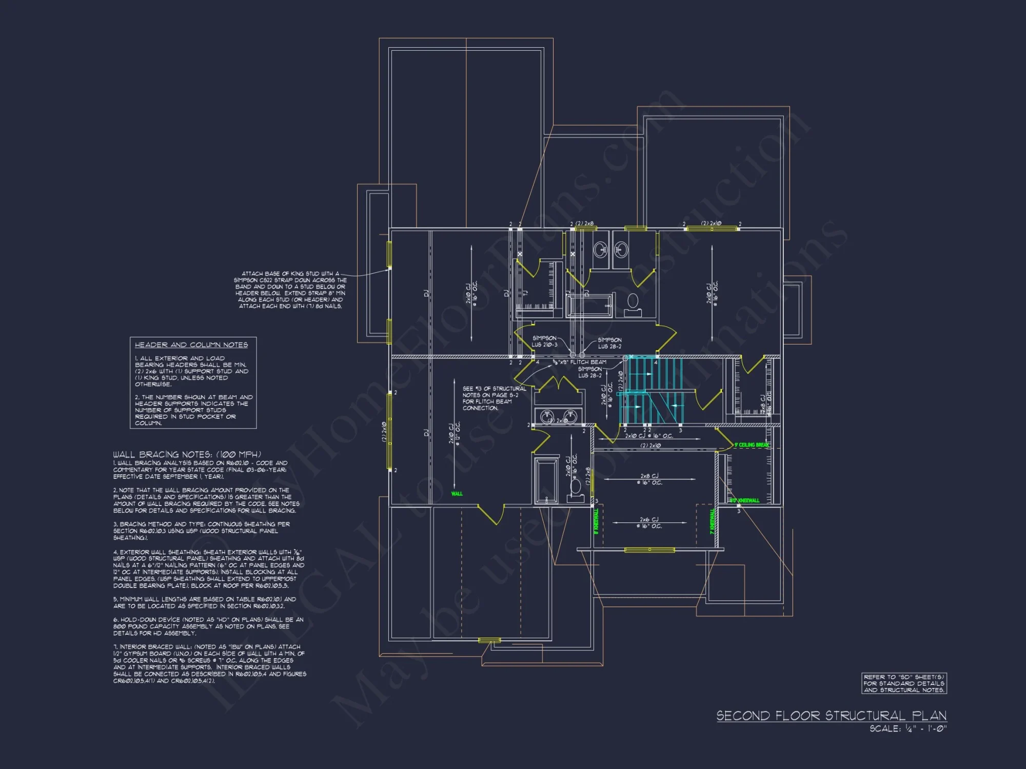 Modern Craftsman house Plan with 2.5 Floors and Spacious Designs