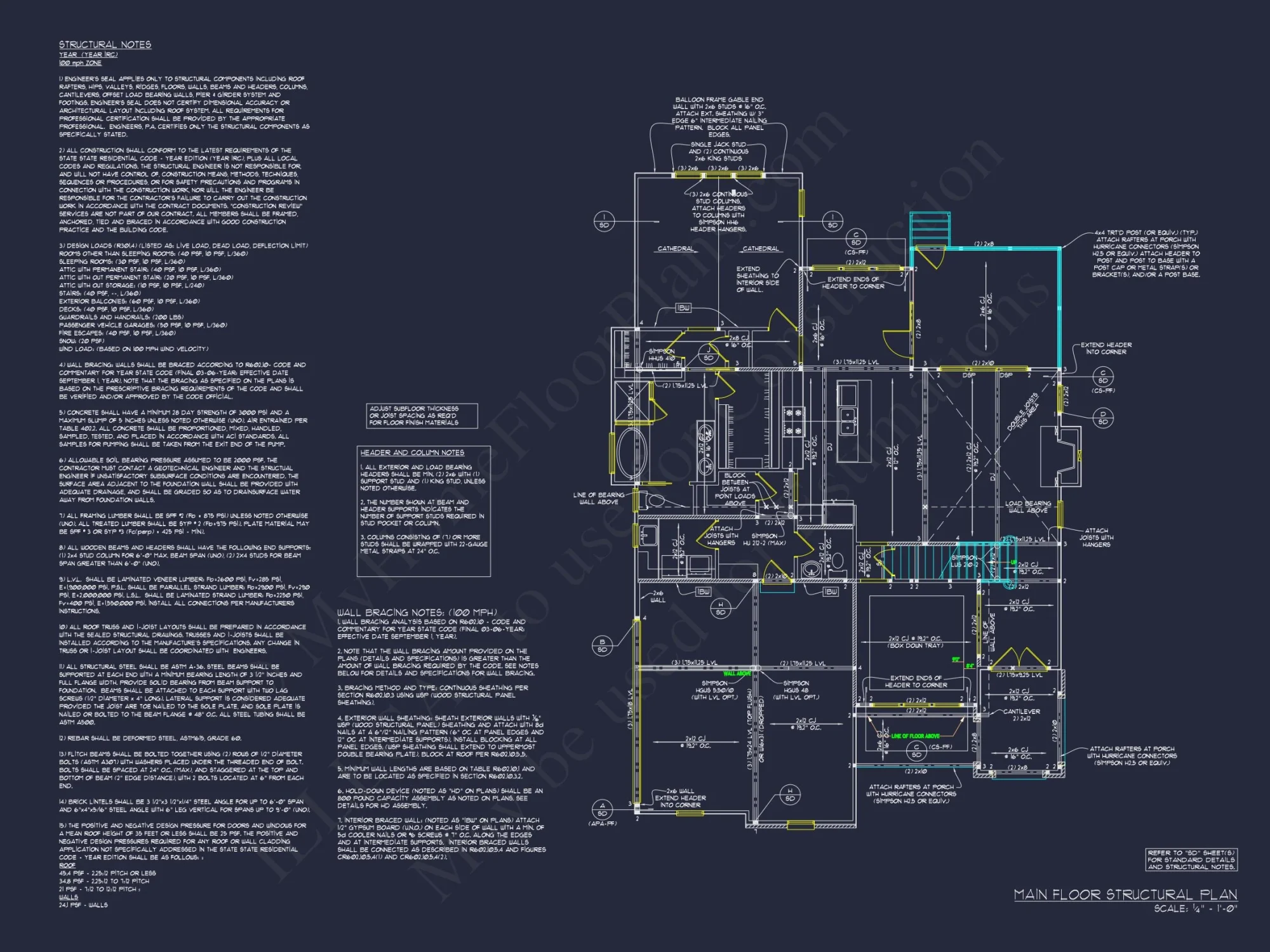 Modern Craftsman house Plan with 2.5 Floors and Spacious Designs