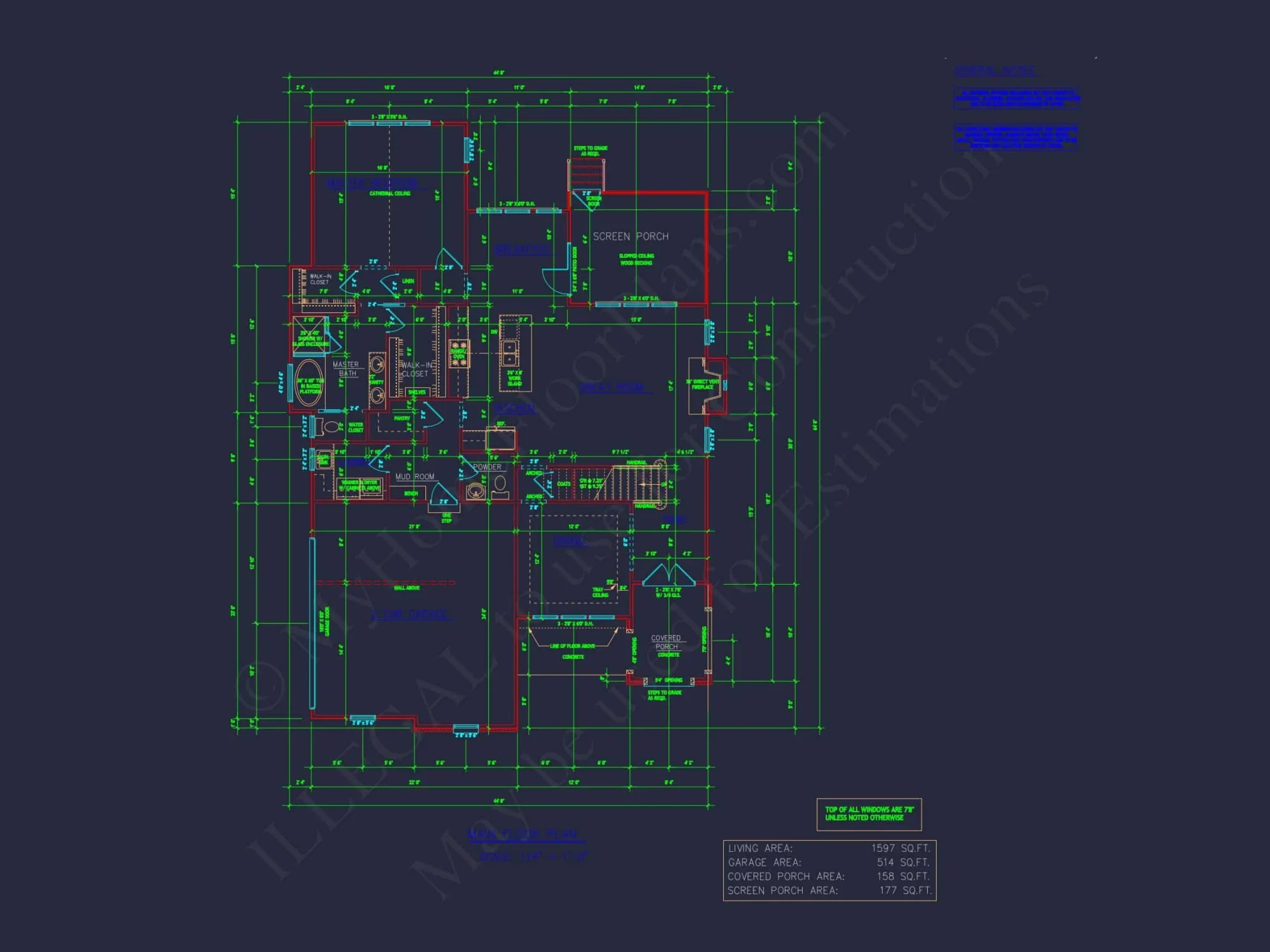 Modern Craftsman house Plan with 2.5 Floors and Spacious Designs
