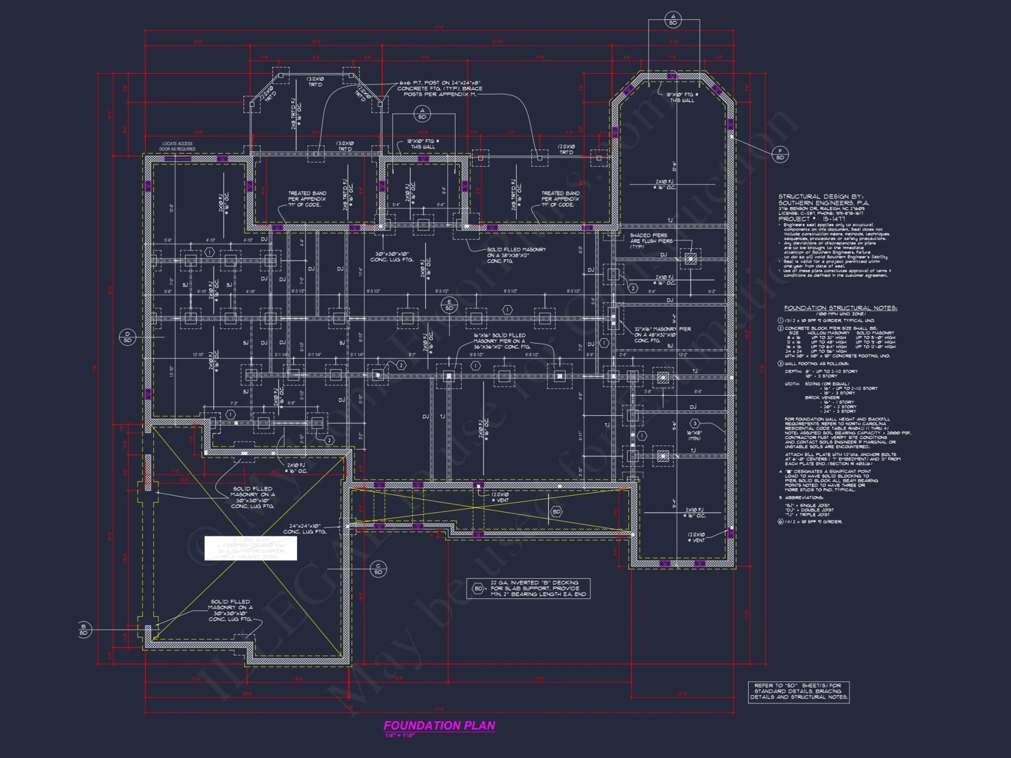Craftsman house Floor Plan: 4 Beds, 3, 053 Sq Ft CAD Designs