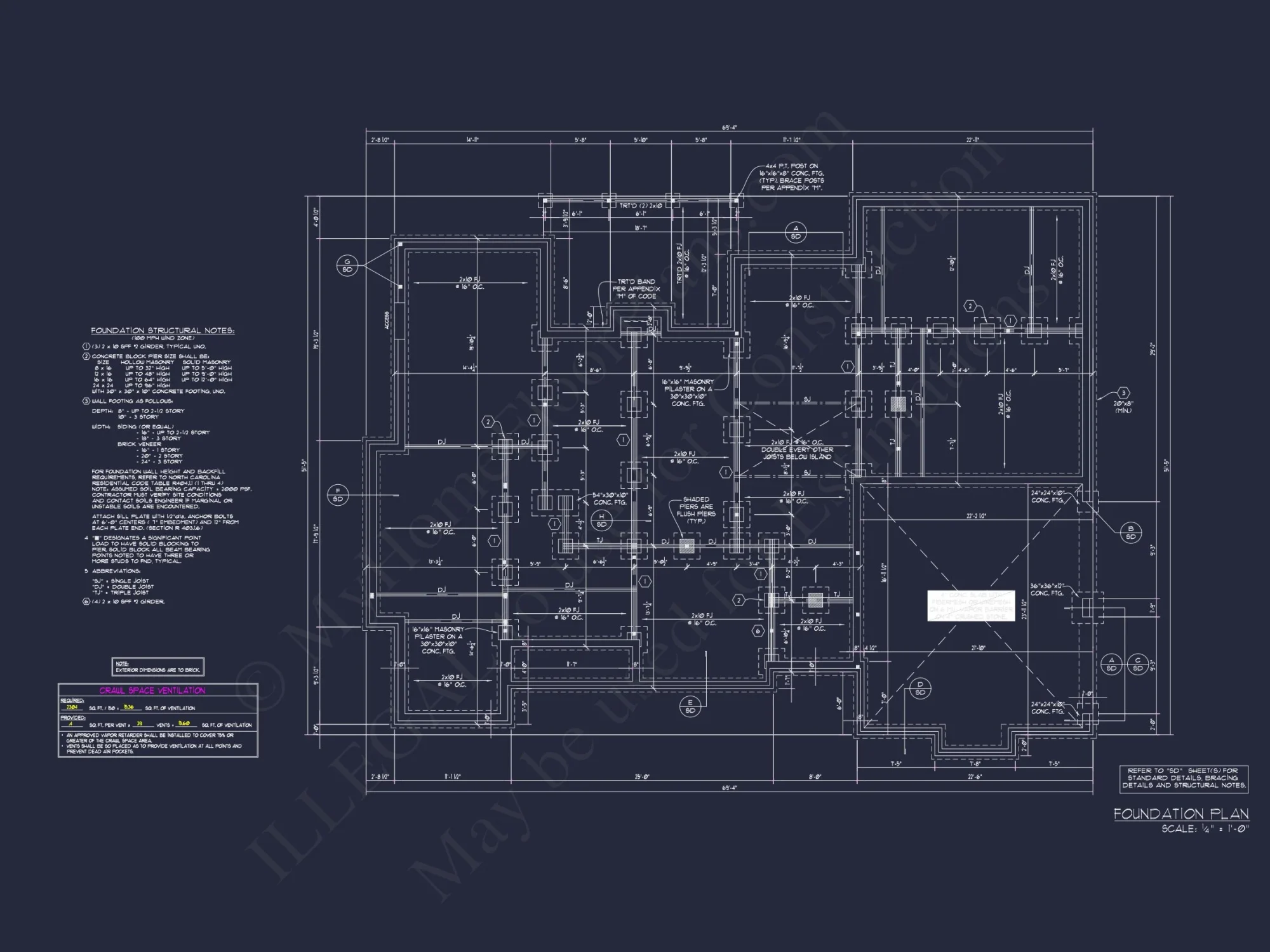 Elegant house Plan: CAD Floor Designs with 4 Bedrooms & Garage