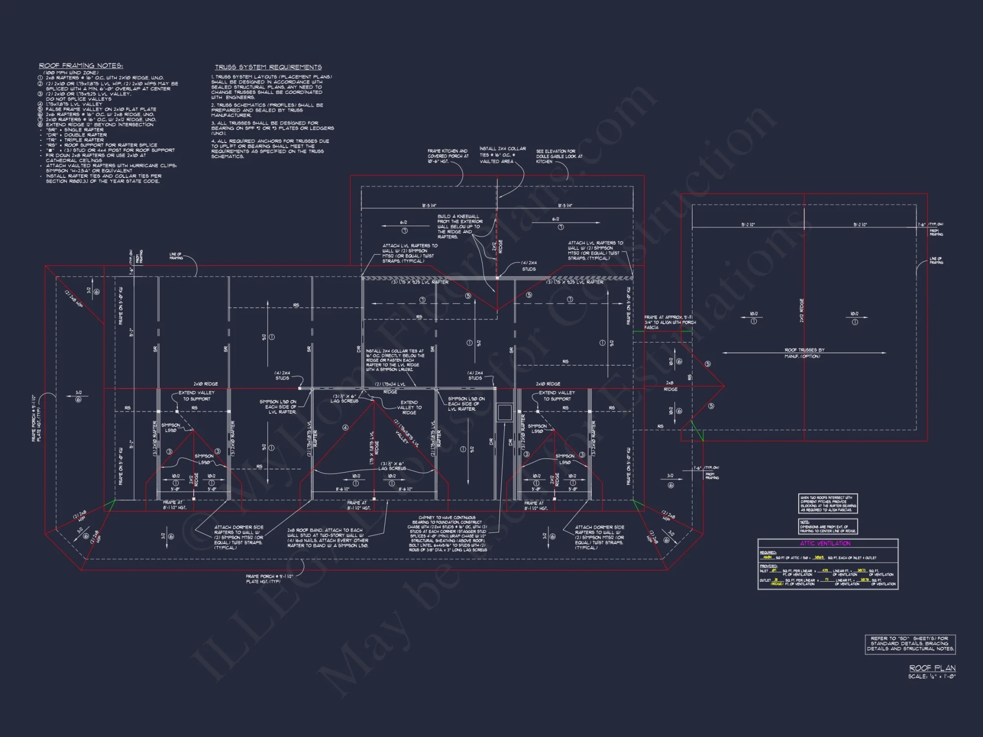 "Elegant Traditional Farmhouse Floor Plan and Design Number 68"