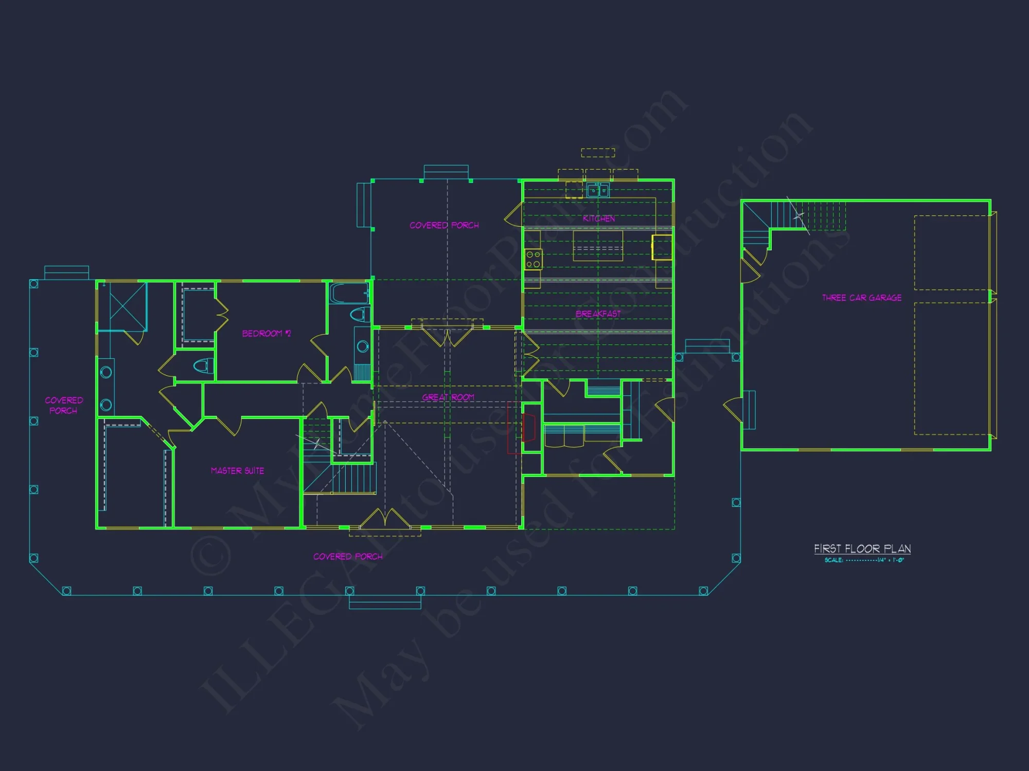 "Image showcasing detailed floor plan and elegant designs of a traditional farmhouse"