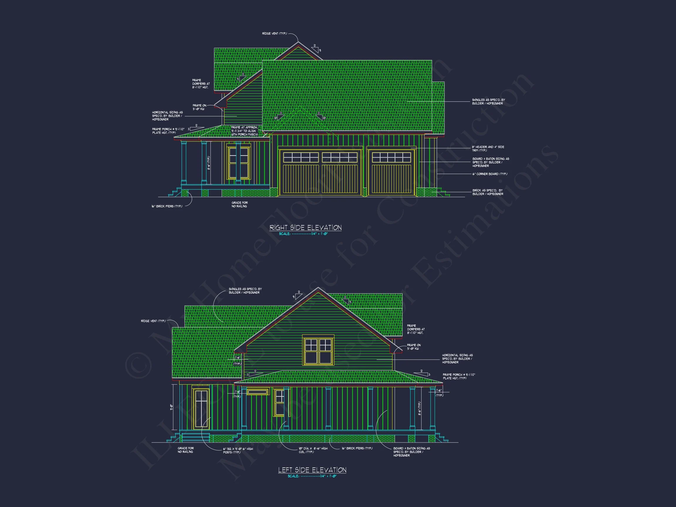 "Image showcasing elegant traditional farmhouse floor plan and designs"