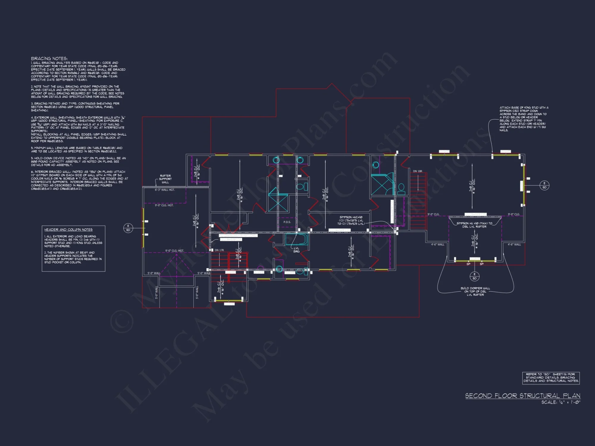 Spacious house Plan with 2 Floors, CAD Blueprint, and Designs