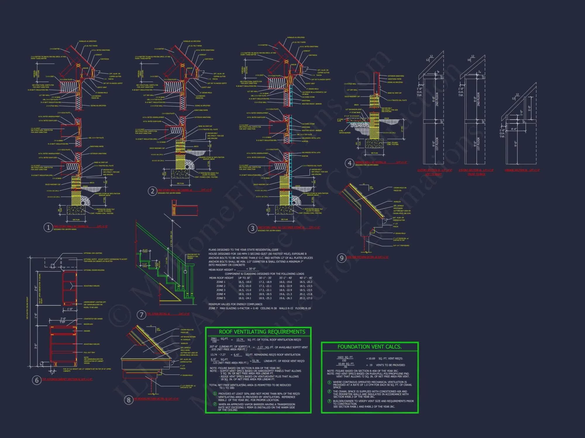 Spacious house Plan with 2 Floors, CAD Blueprint, and Designs