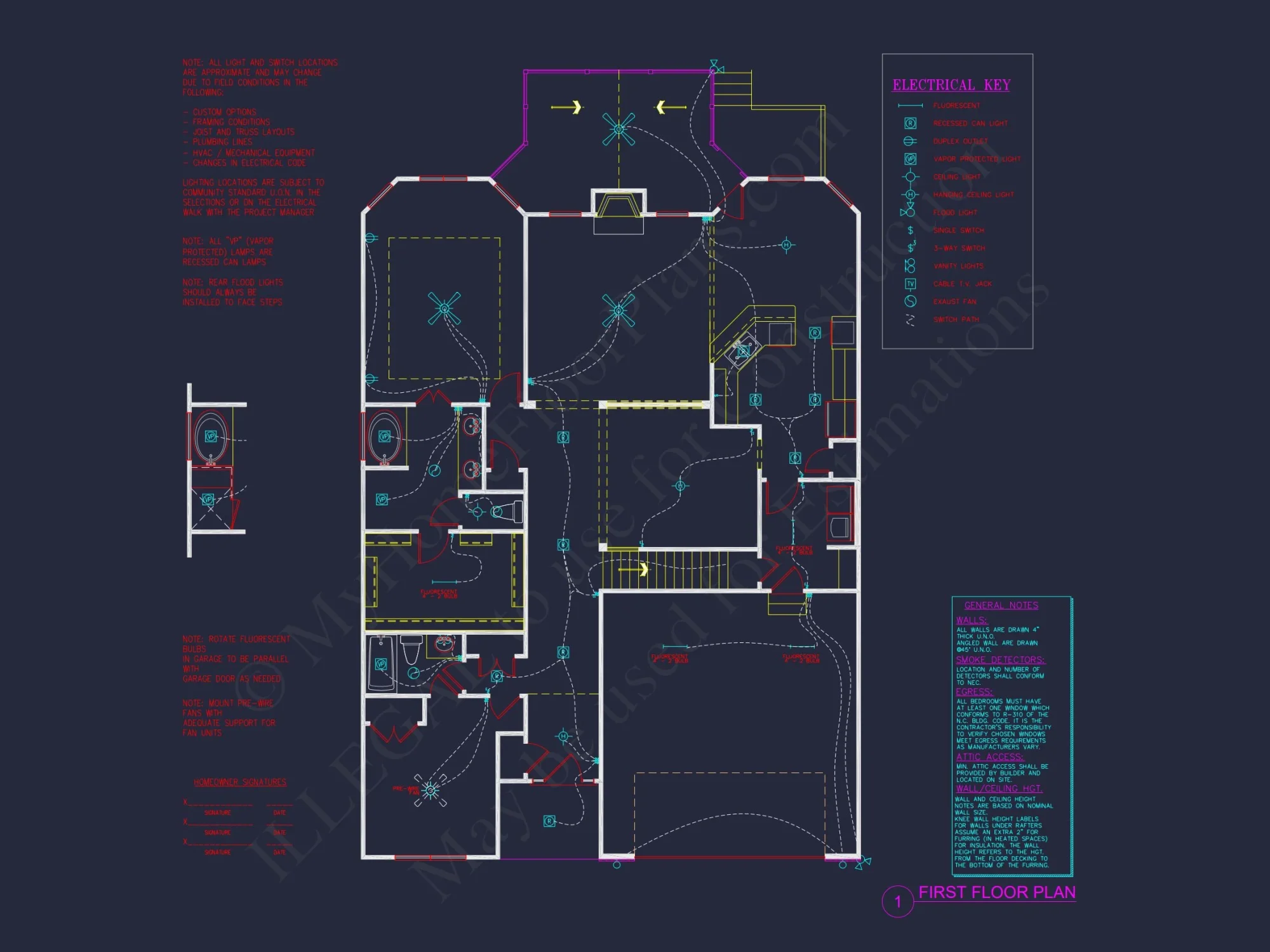 Two-Story house Plan with CAD Designs, 4 Bedrooms, and Open Floor Plan