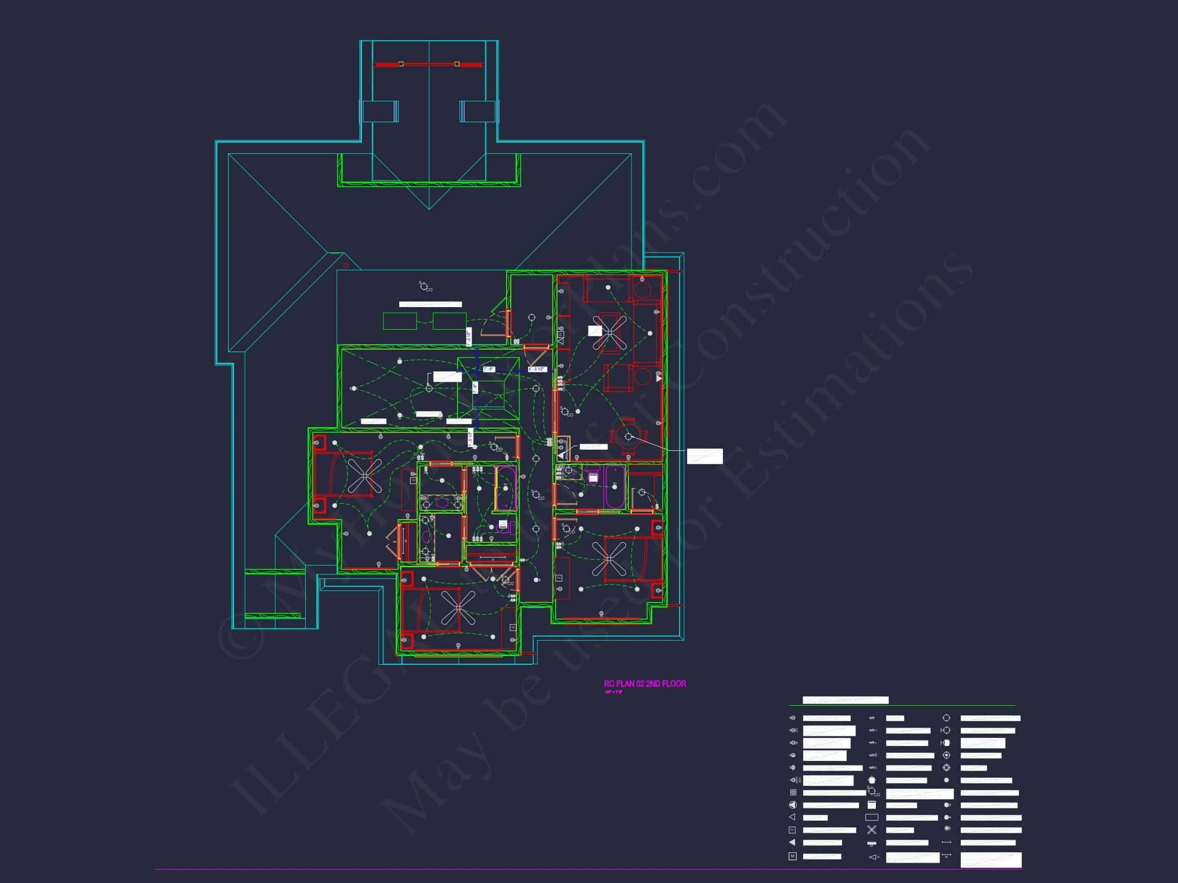 15-1427 HOUSE PLAN - New Architecture-CAD House Design with Floor Plan Features 13 New Architecture-CAD house Design with Floor Plan Features