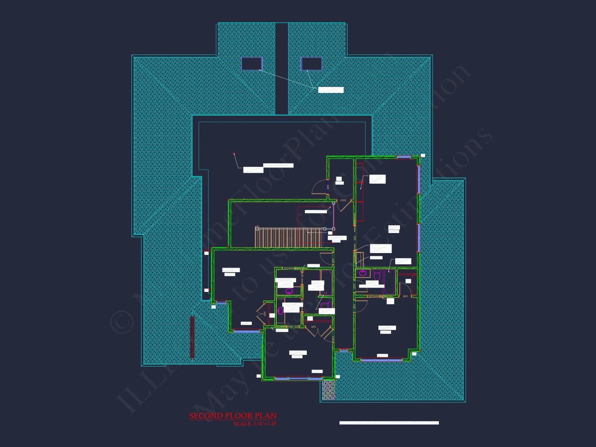 New Architecture-CAD house Design with Floor Plan Features