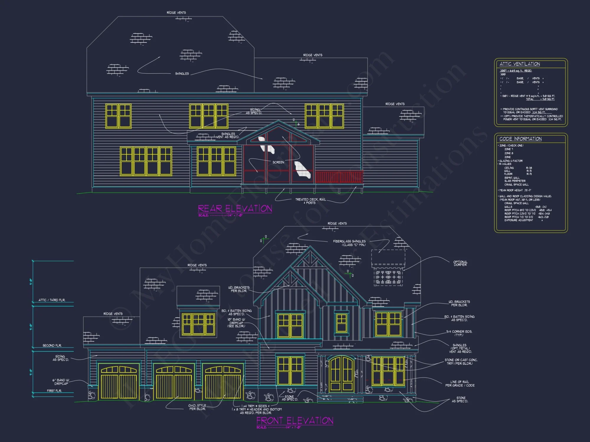 Traditional Craftsman house Plan with Spacious Floor and Garage