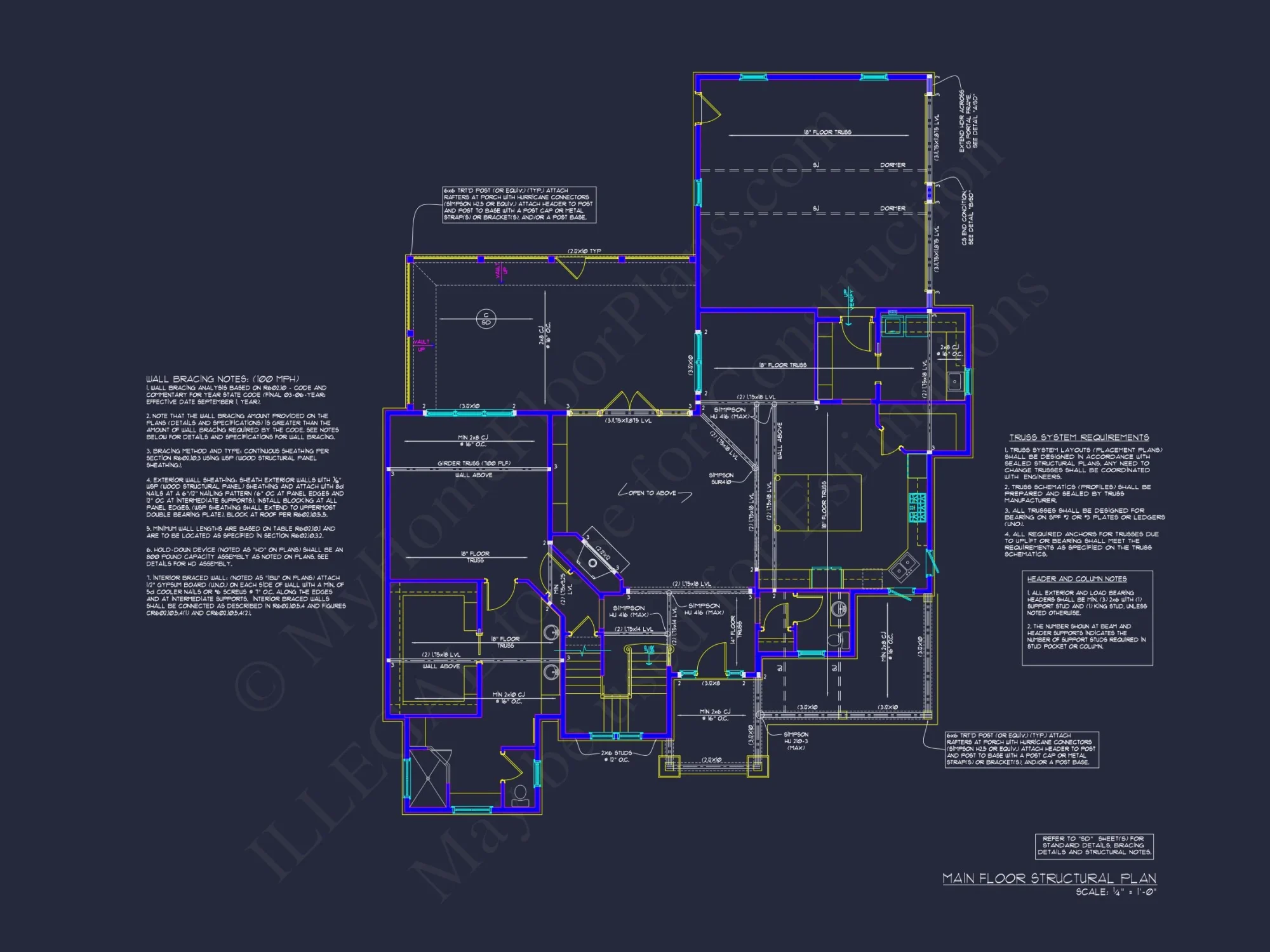 Perfect house Plan: Detailed Blueprint and CAD Designs