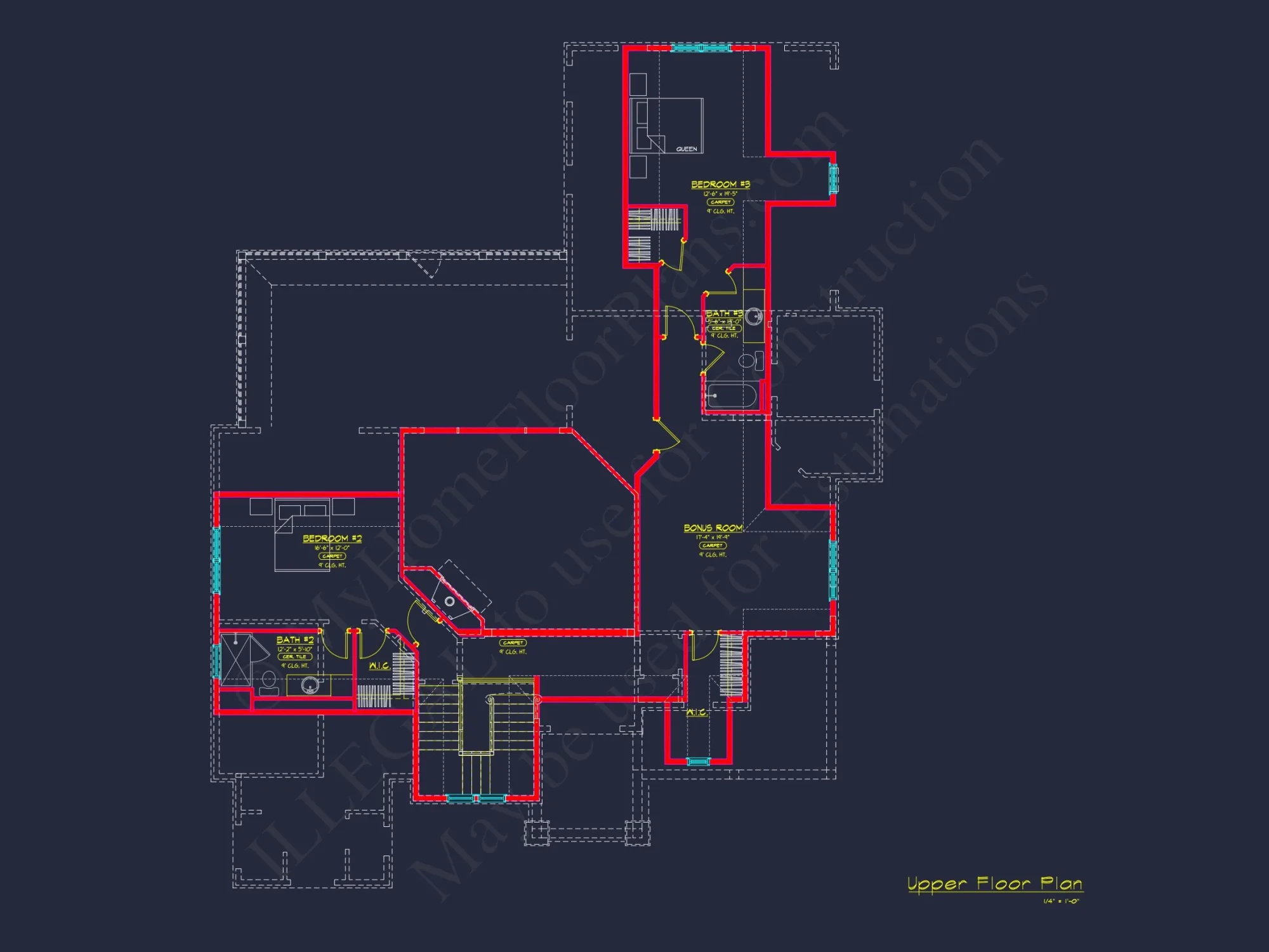 Perfect house Plan: Detailed Blueprint and CAD Designs