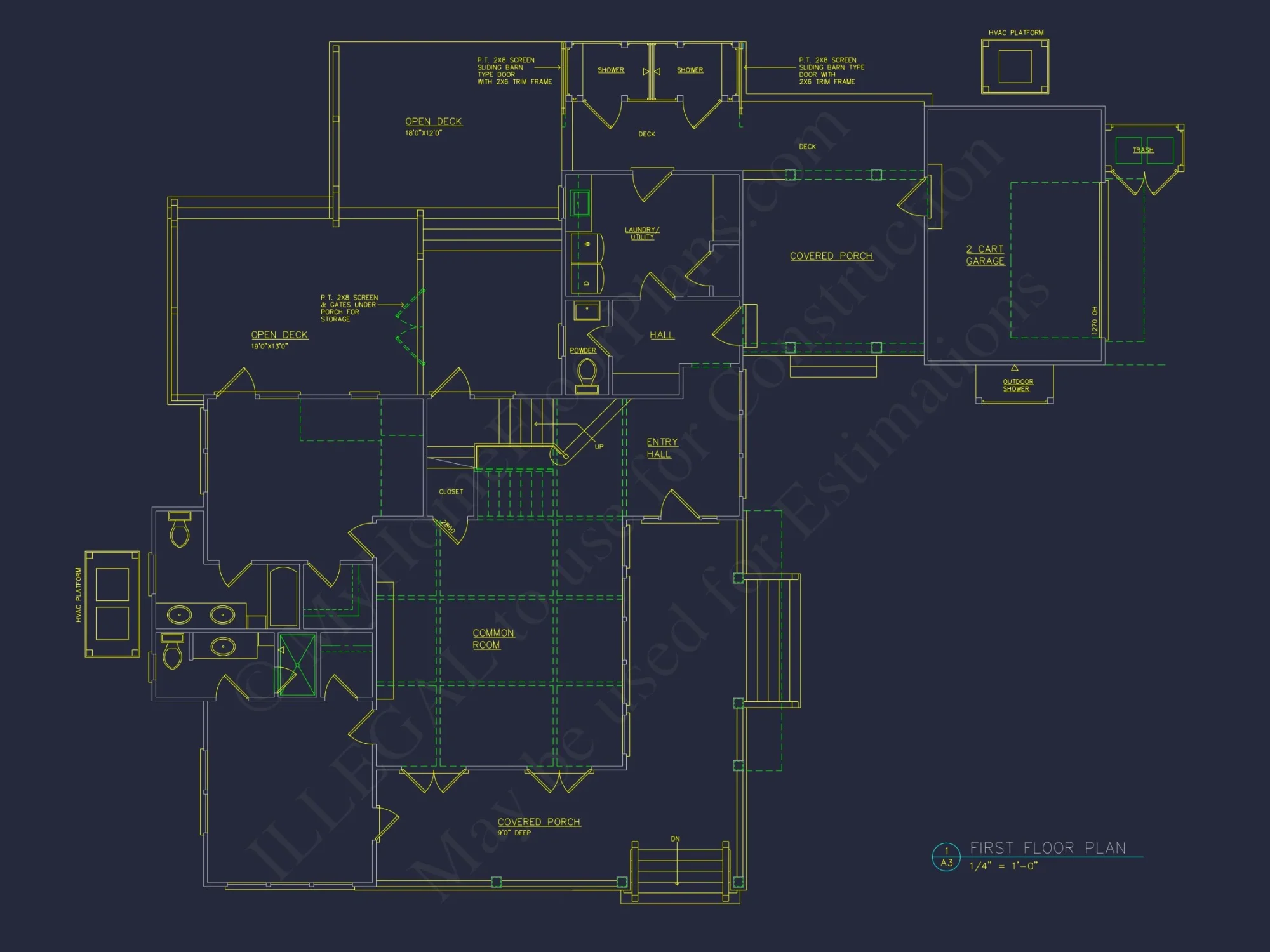 Modern Craftsman house Plan with Spacious Floor Design