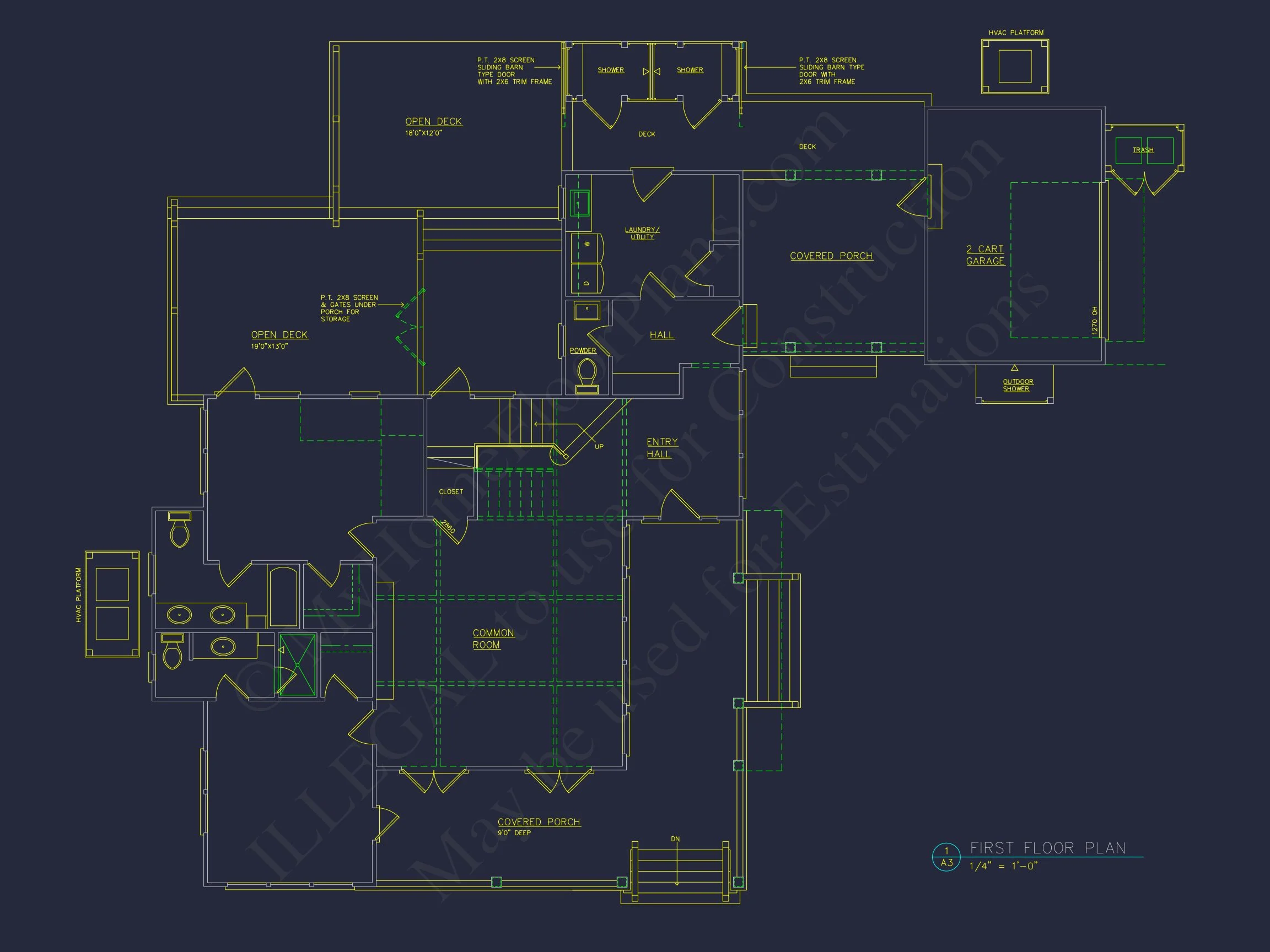Modern Craftsman house Plan with Spacious Floor Design