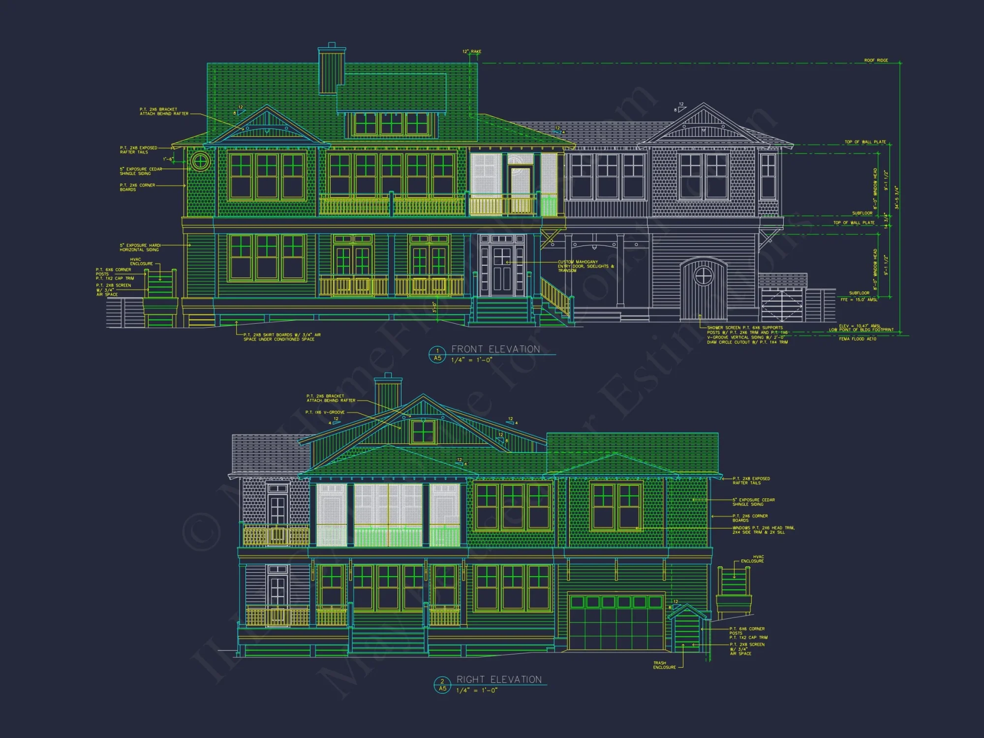 Modern Craftsman house Plan with Spacious Floor Design