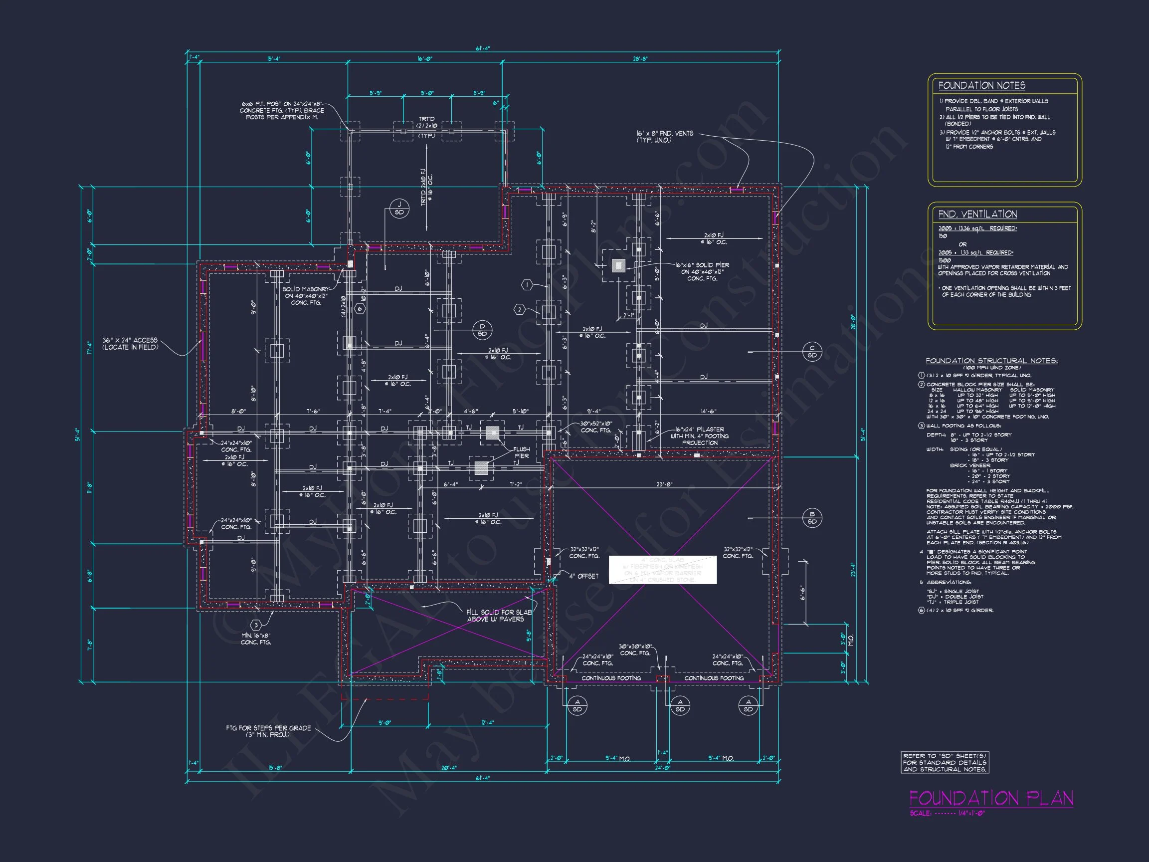 Charming 4-Bedroom house Plan with CAD Designs and Blueprint