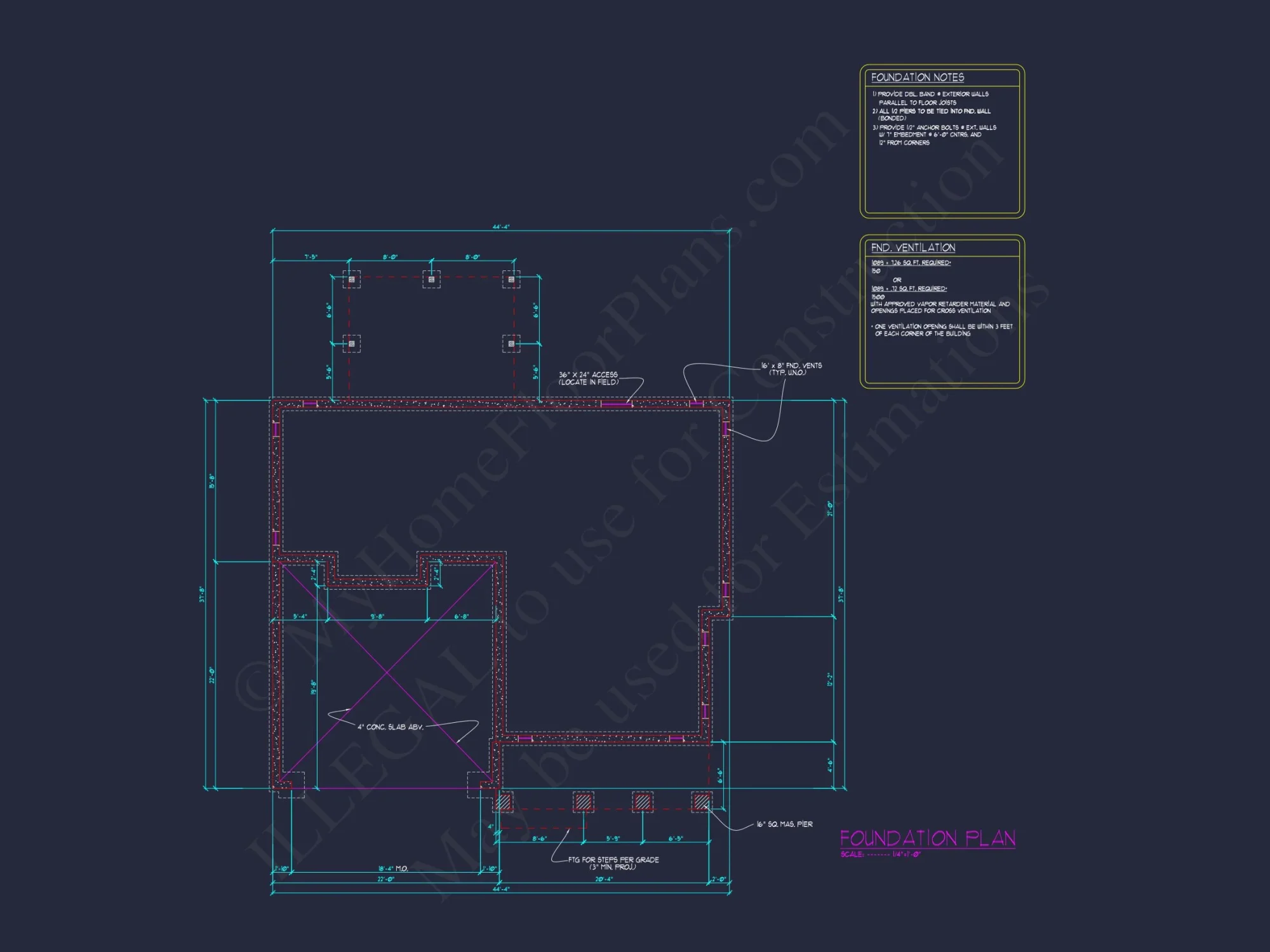 Modern Craftsman house Plan with Detailed Floor Blueprint