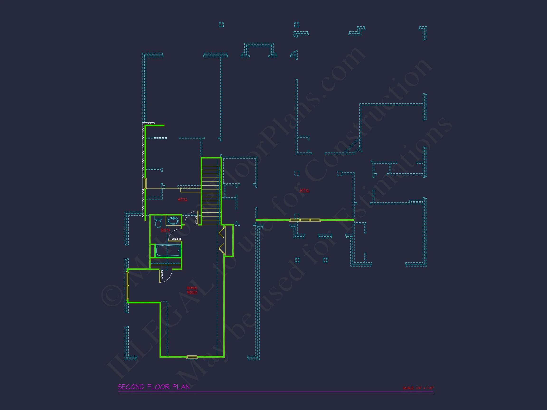 Charming house Plan with 1.5 Story CAD Designs & Floor Plans