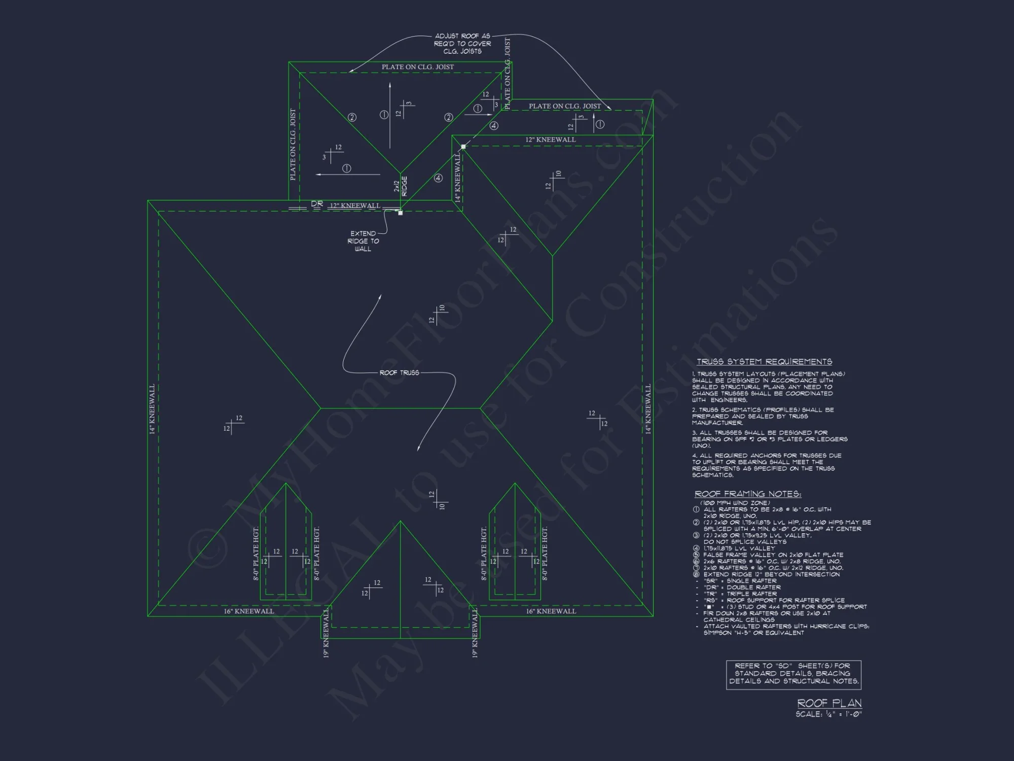 Elegant house Plan with Spacious Floor Designs and Blueprint