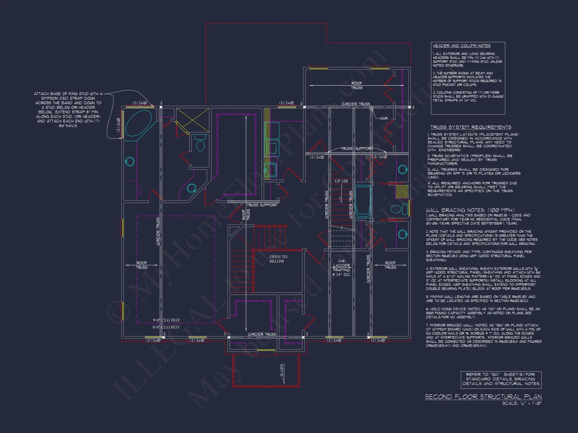 Elegant house Plan with Spacious Floor Designs and Blueprint