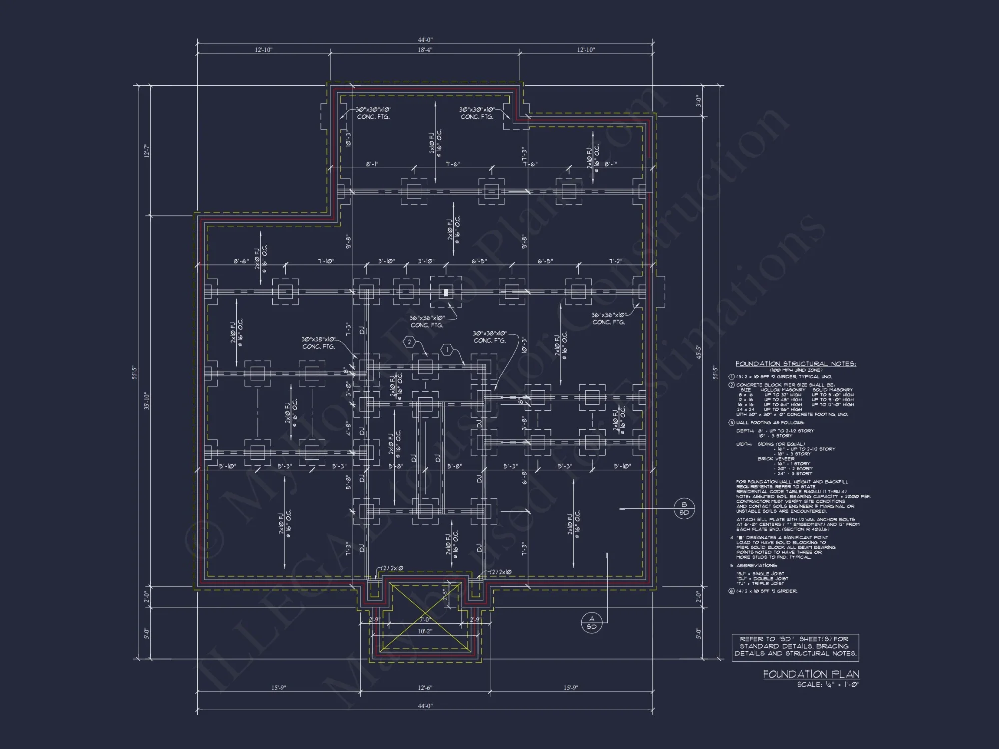 Elegant house Plan with Spacious Floor Designs and Blueprint