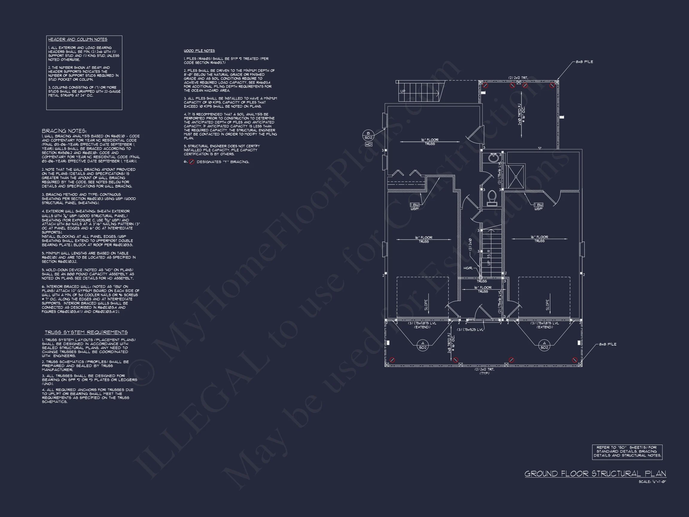 3-Story Craftsman house Plan: Floor Designs & Blueprints