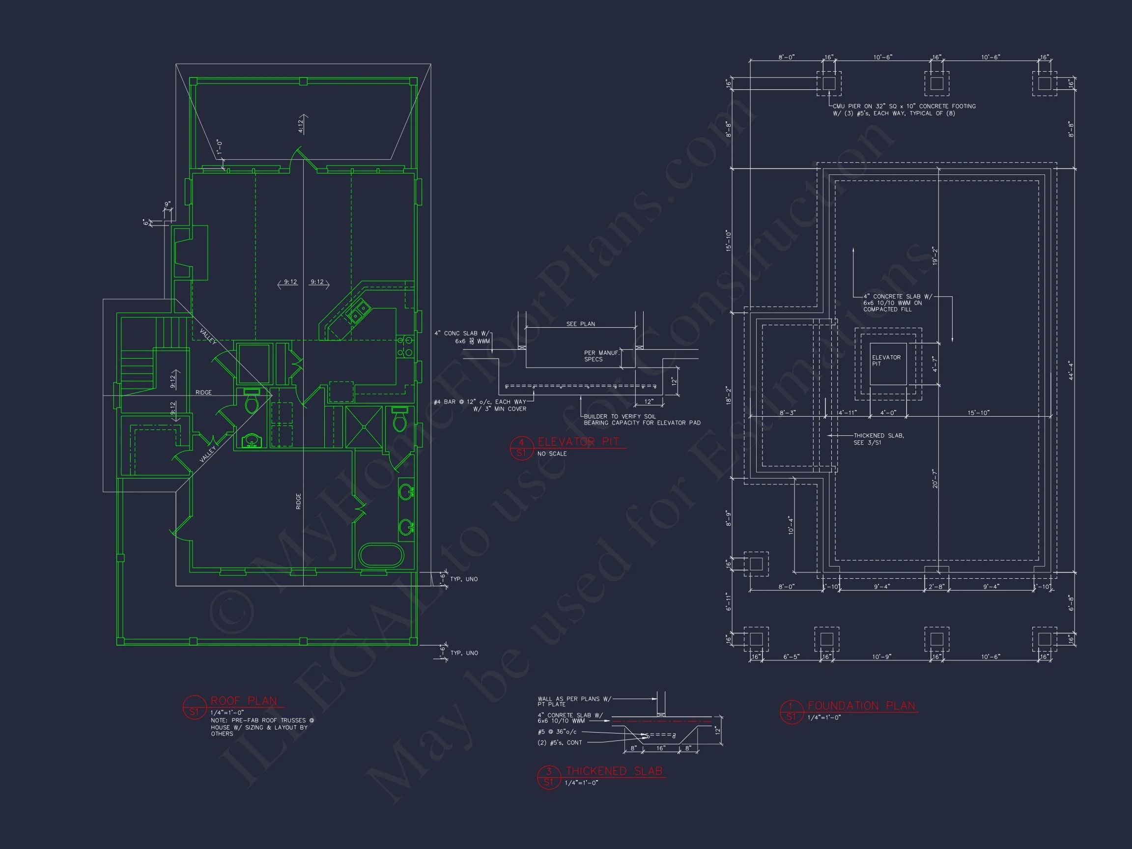 Coastal house Plan with 3 Floors, Elegant Designs, & CAD