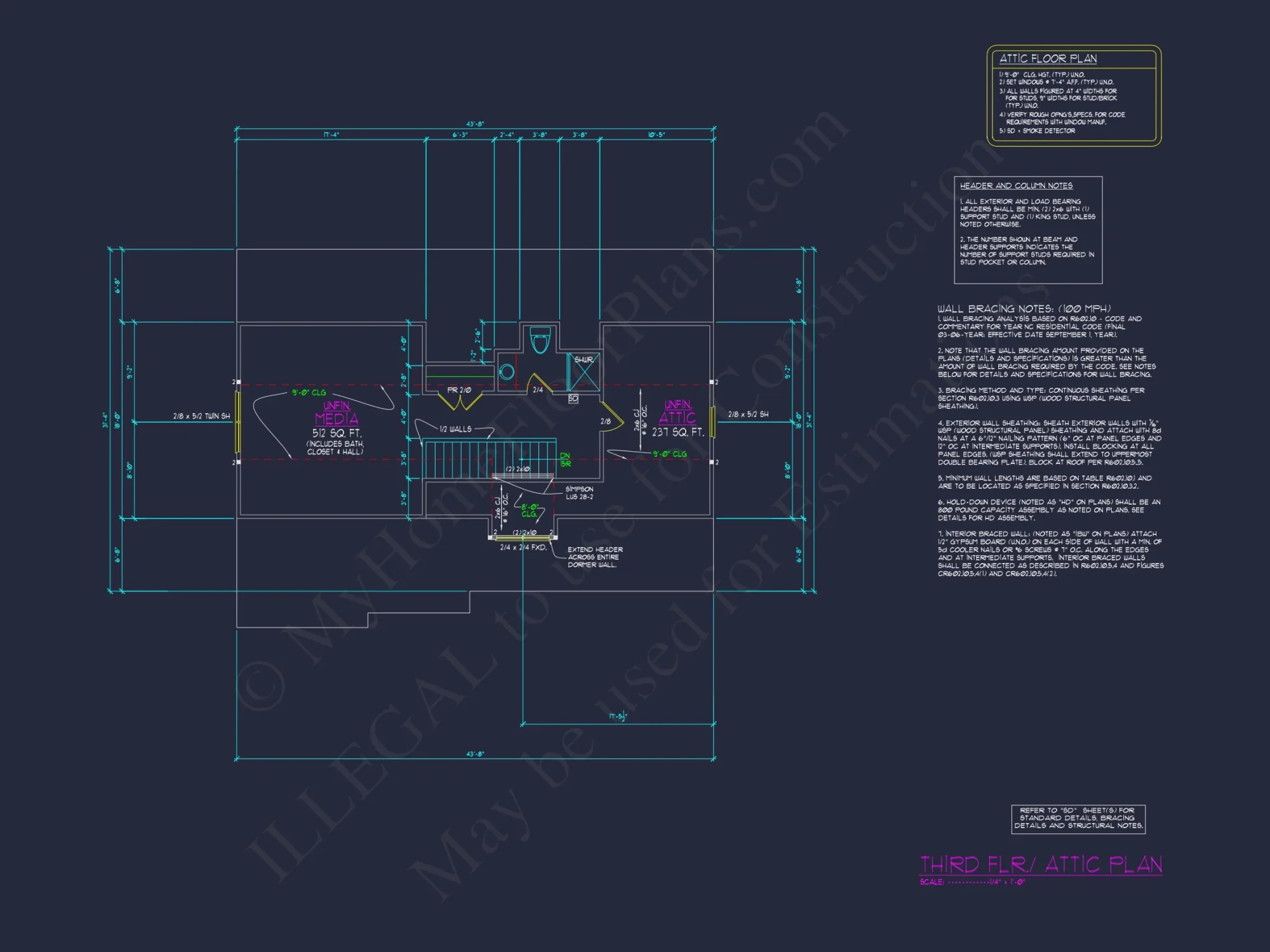 Elegant Traditional Craftsman house Plan with CAD Designs