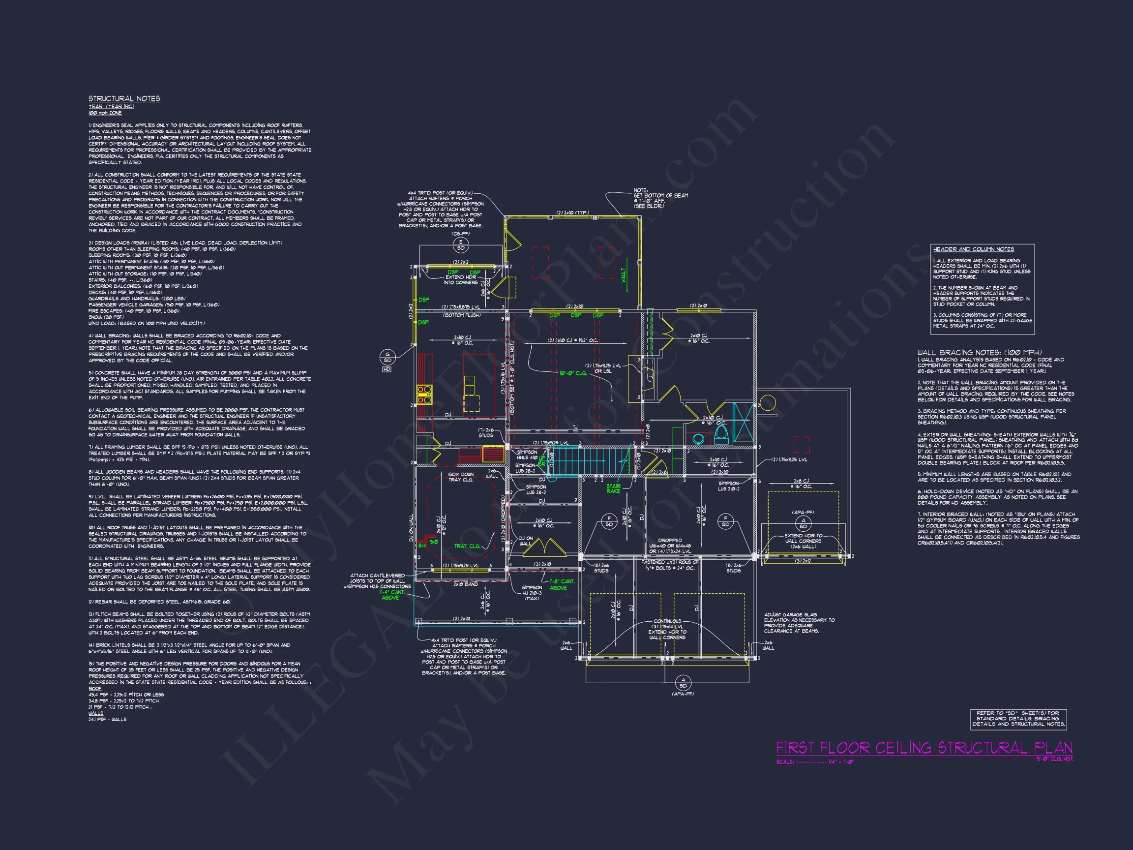 Elegant Traditional Craftsman house Plan with CAD Designs