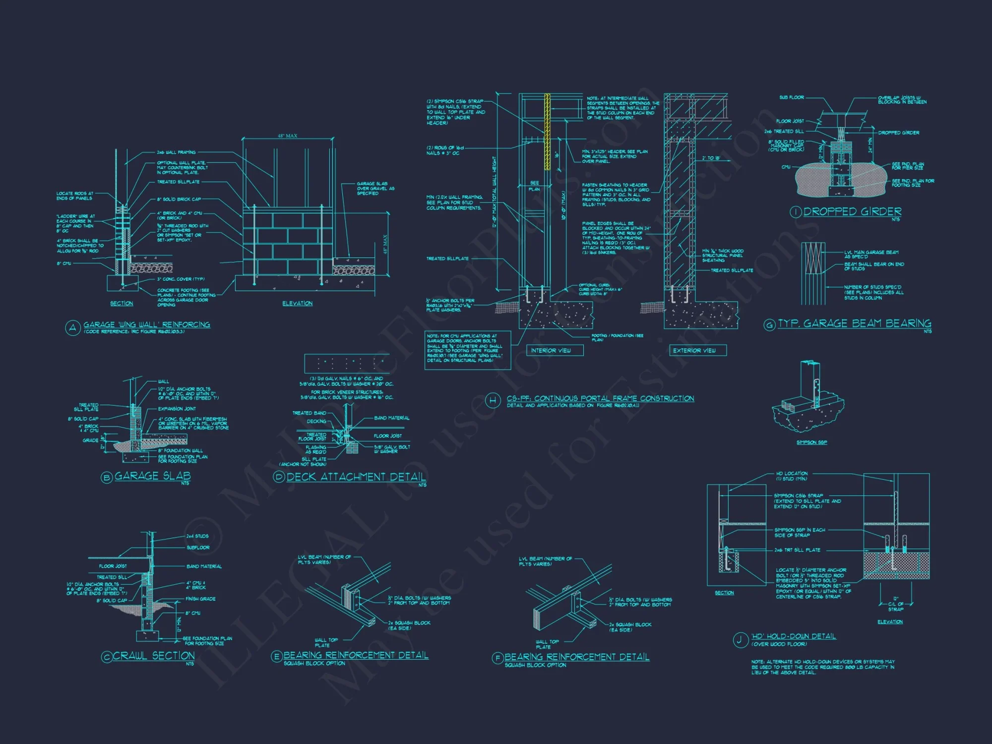 Craftsman house Plan: 2-Story Floor Plan with CAD Designs