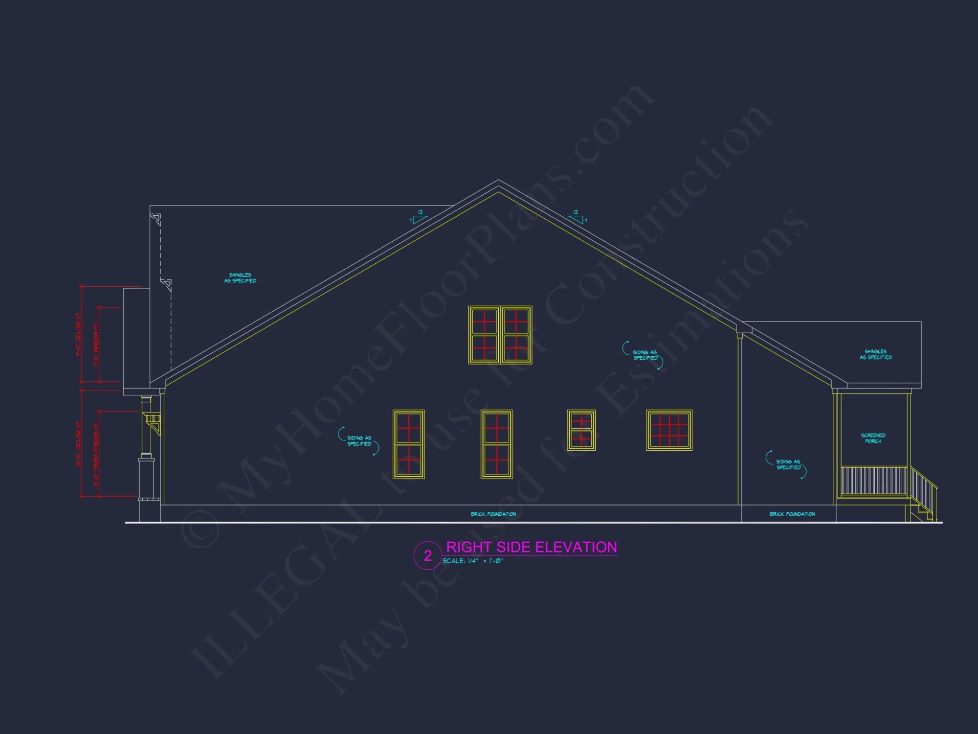 Modern Craftsman house Plan with Open Floor Design & CAD Details