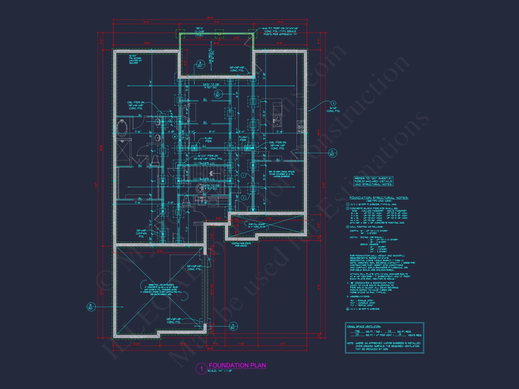 Modern house Floor Plan with Unique Architectural Designs