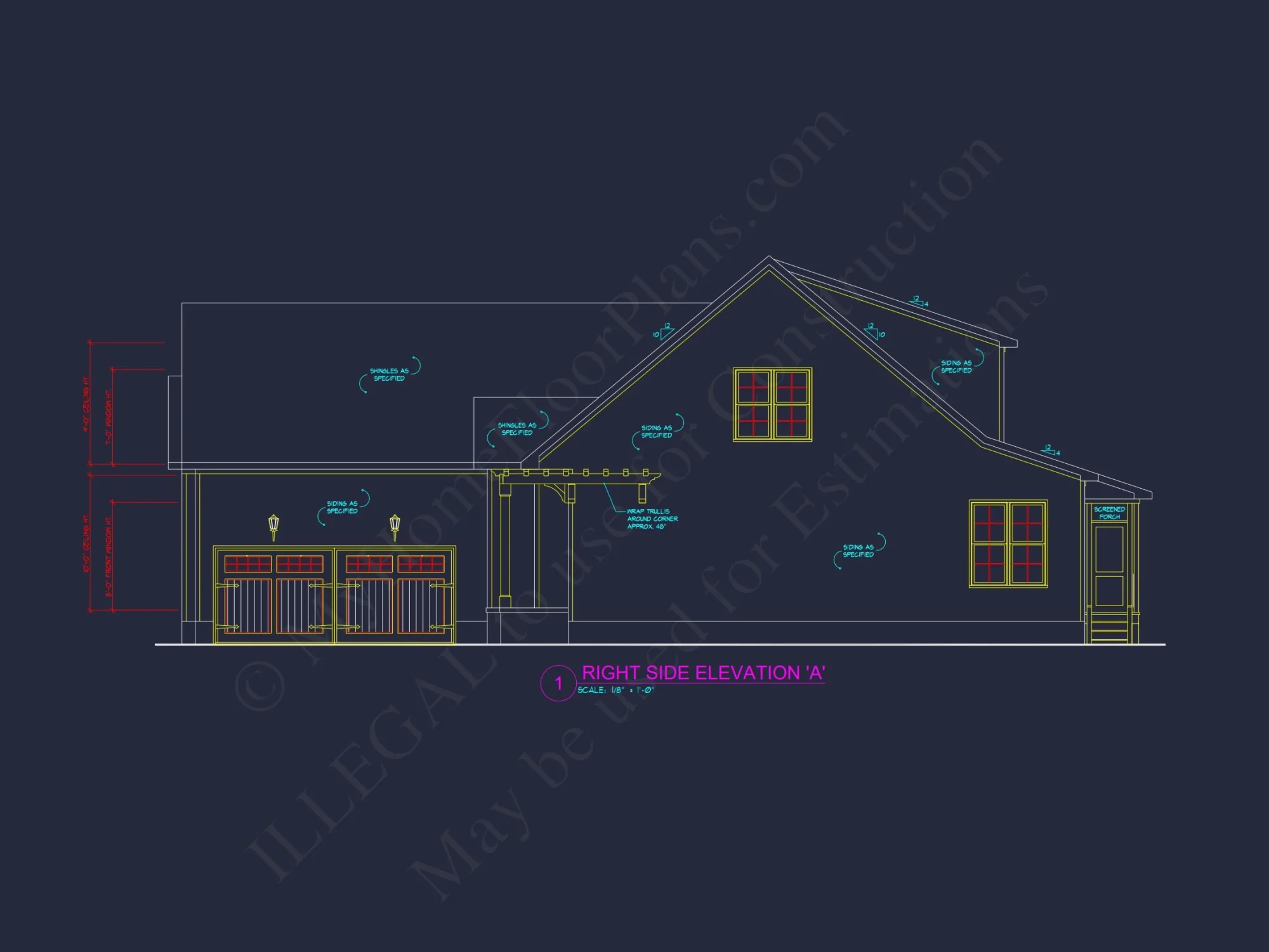 Modern house Floor Plan with Unique Architectural Designs