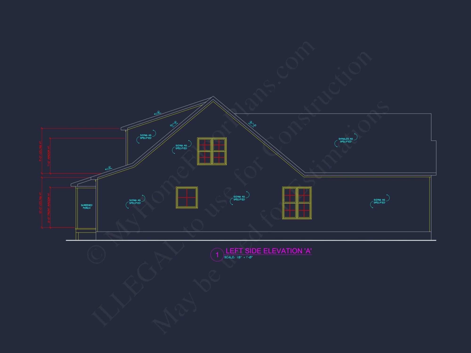 Modern house Floor Plan with Unique Architectural Designs