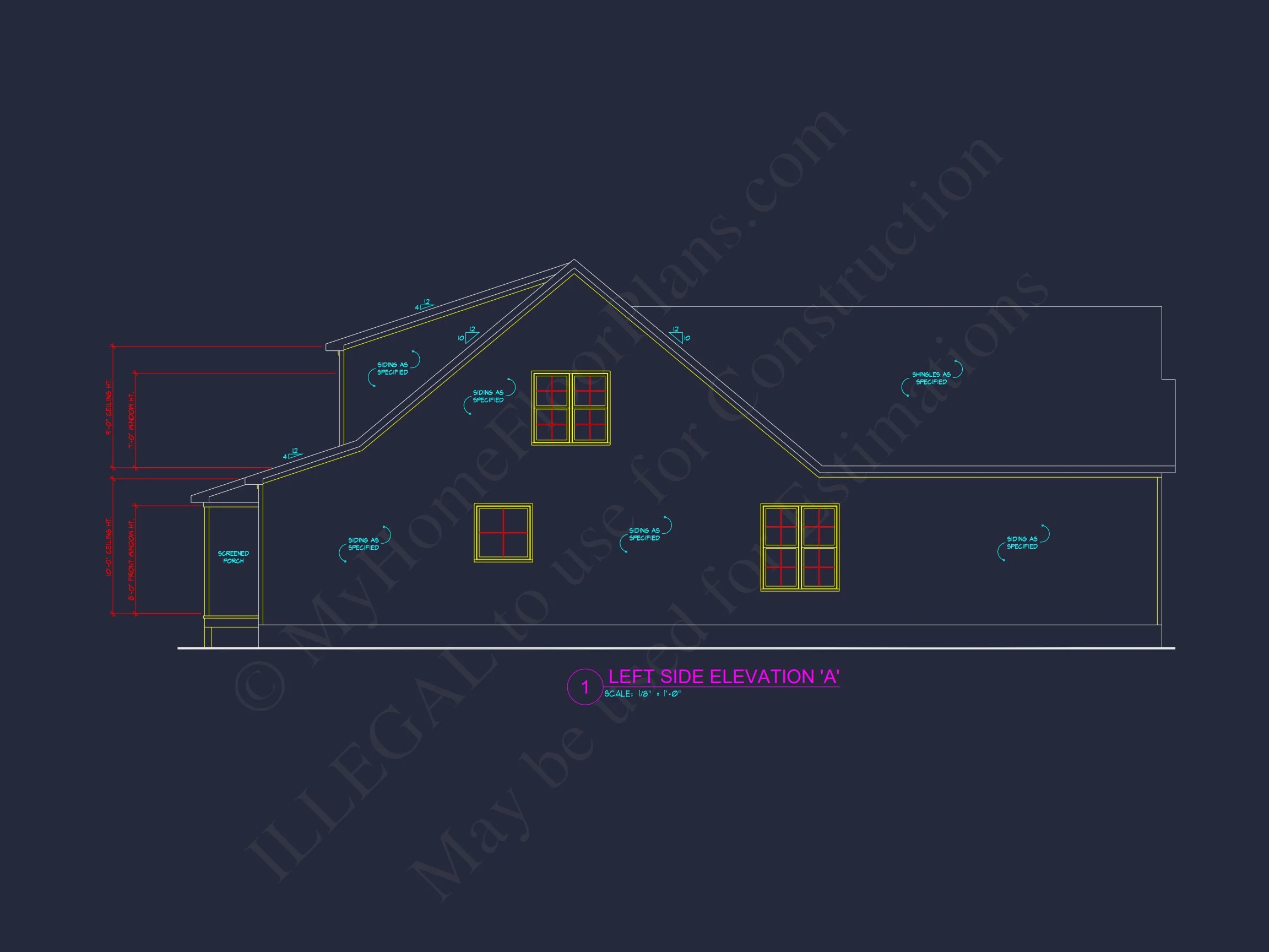Modern house Floor Plan with Unique Architectural Designs