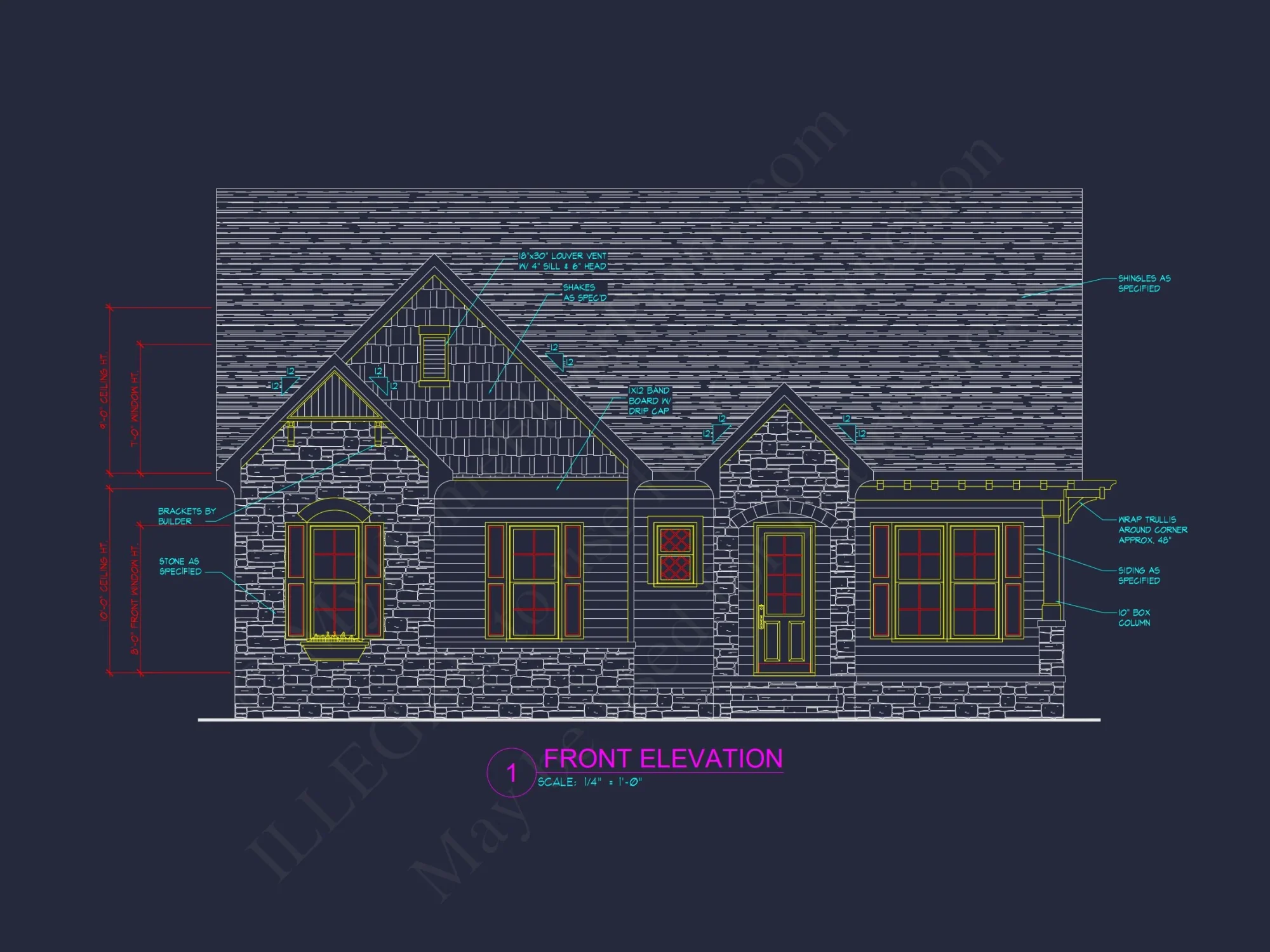 Modern house Floor Plan with Unique Architectural Designs