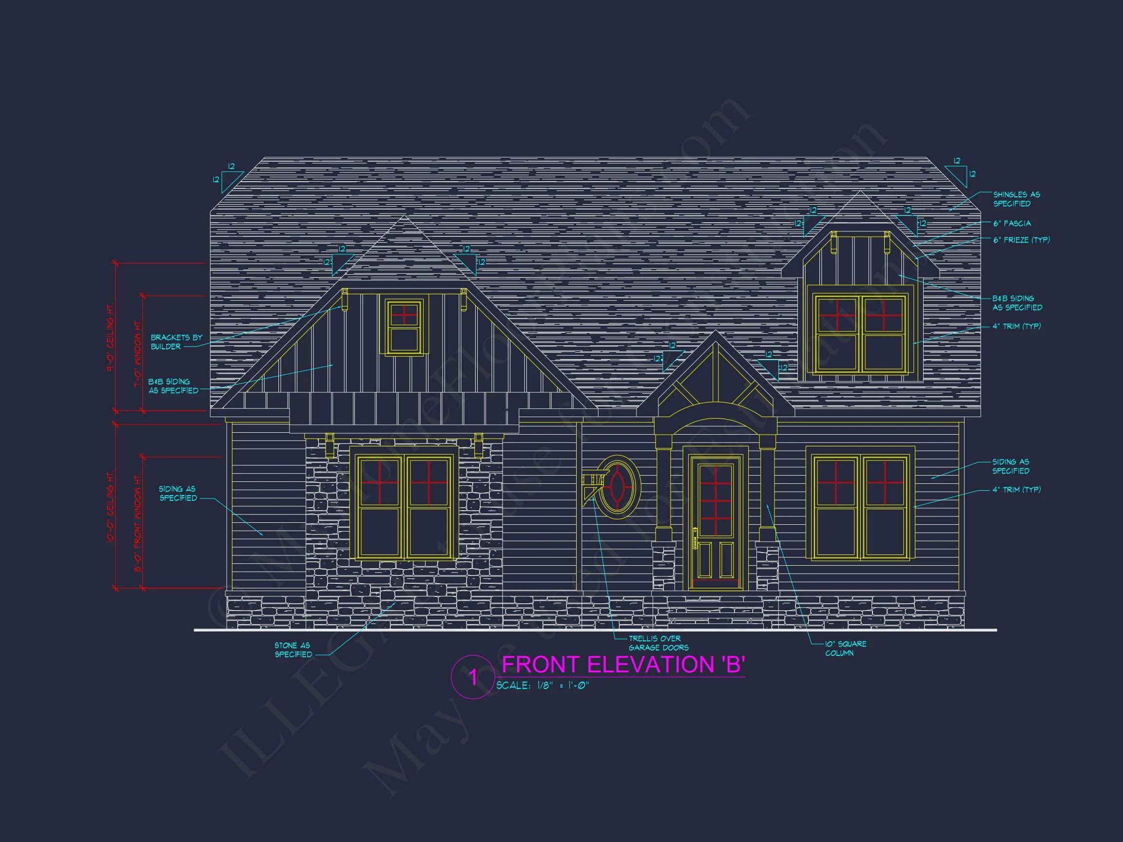 15-1308 HOUSE PLAN - Customizable House Floor Plan: Full-Featured Modern Blueprints 3 Customizable house Floor Plan: Full-Featured Modern Blueprints