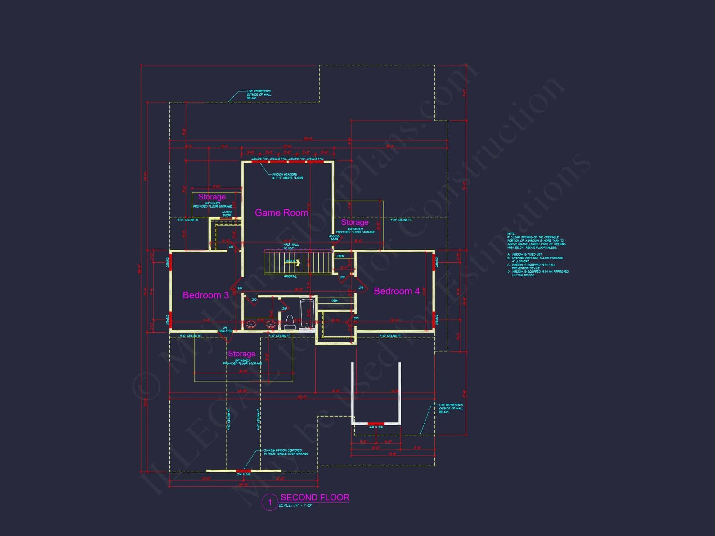 Traditional Craftsman house Plan with CAD and Blueprint Designs