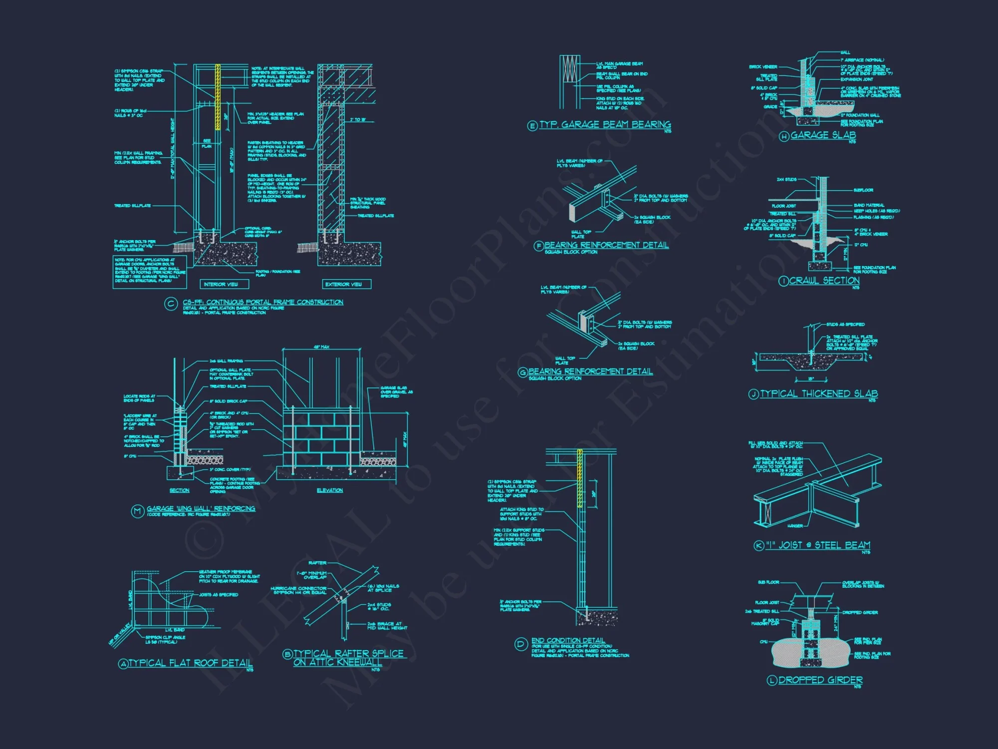 Stunning 2-Story house Floor Plan with CAD Designs & Blueprint