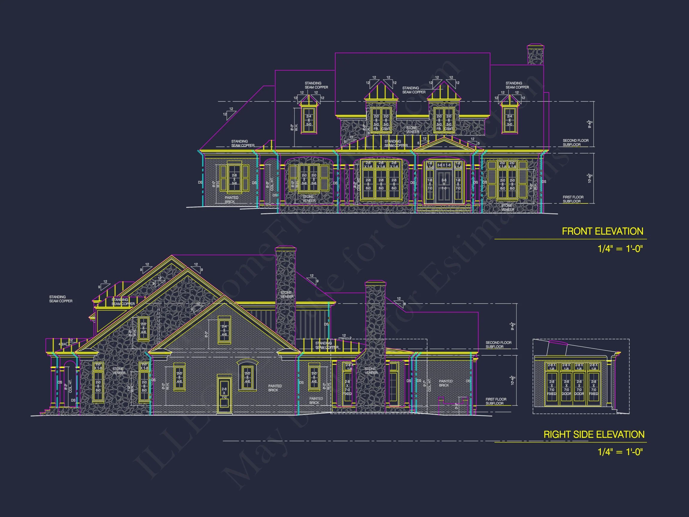 15-1181 HOUSE PLAN - Stunning 2-Story House Floor Plan with CAD Designs & Blueprint 8 Stunning 2-Story house Floor Plan with CAD Designs & Blueprint