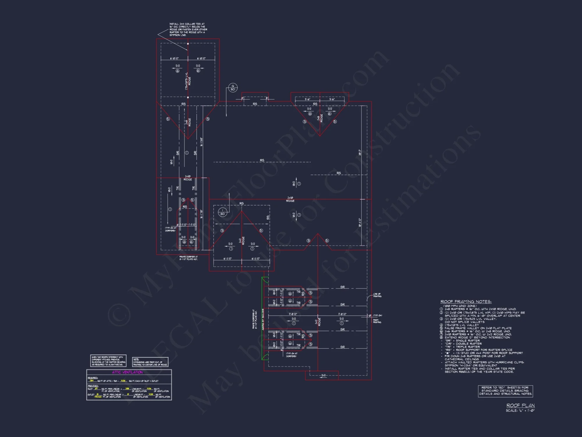 Elegant house Plan with 2 Floors, CAD Blueprint & Designs