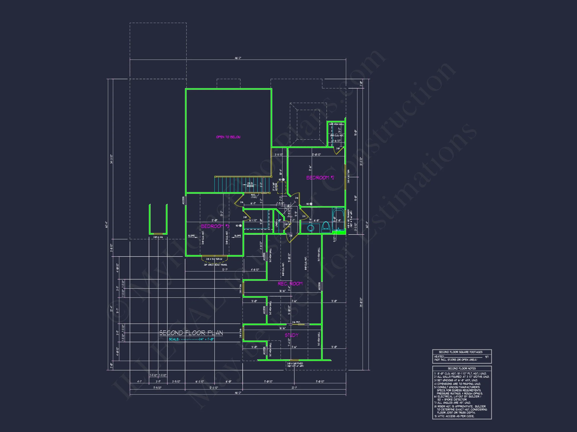 15-1139 HOUSE PLAN - Elegant House Plan with 2 Floors, CAD Blueprint & Designs 31 Elegant house Plan with 2 Floors, CAD Blueprint & Designs