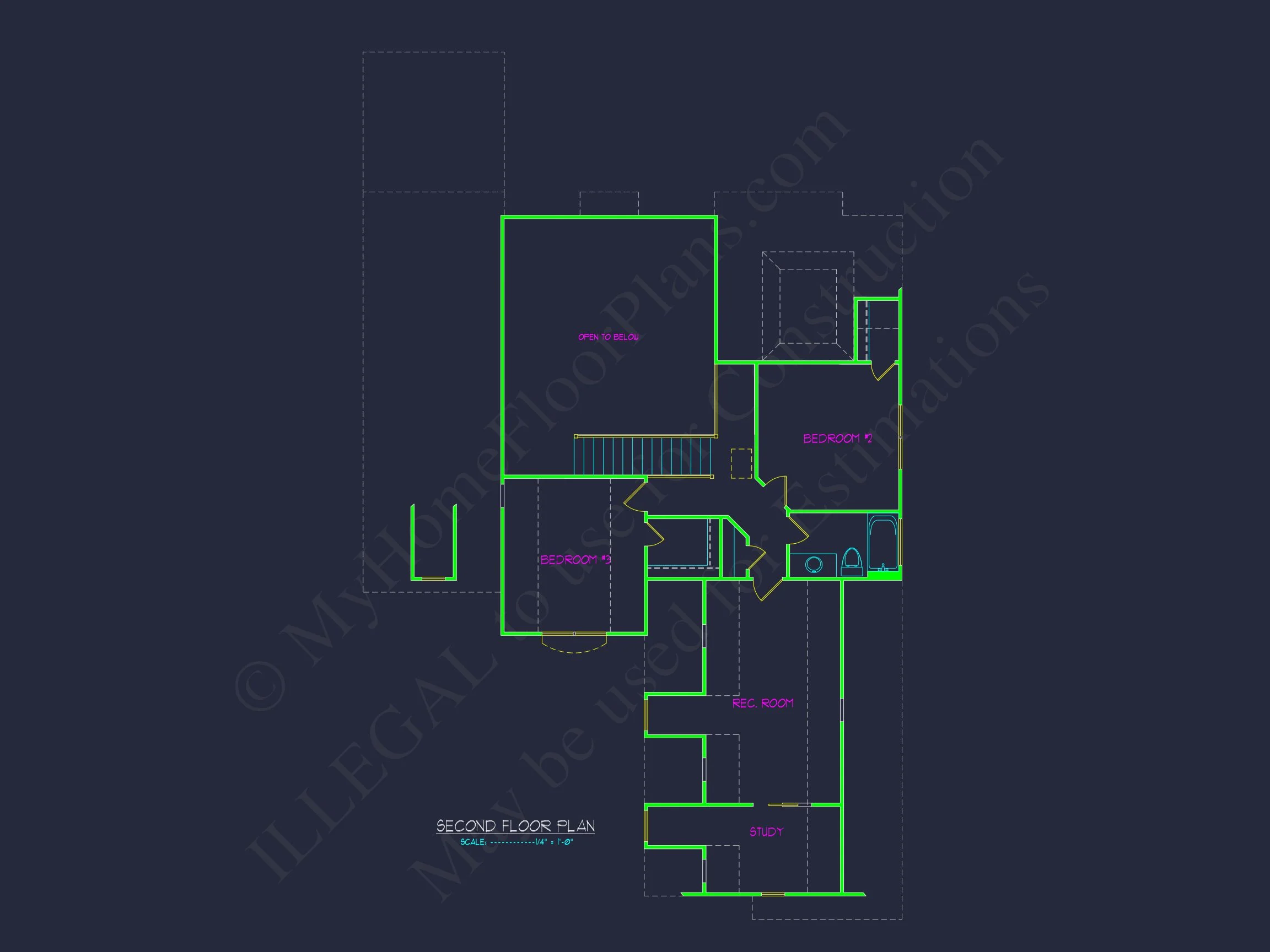 15-1139 HOUSE PLAN - Elegant House Plan with 2 Floors, CAD Blueprint & Designs 29 Elegant house Plan with 2 Floors, CAD Blueprint & Designs