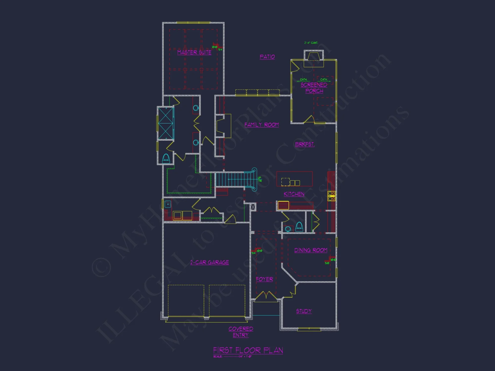 Elegant Craftsman house Plan with Detailed CAD Designs