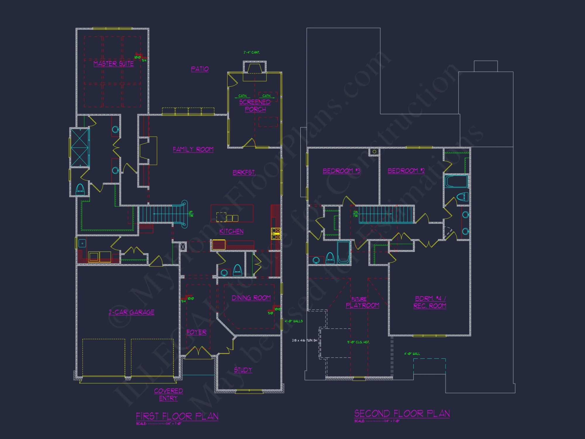 Elegant Craftsman house Plan with Detailed CAD Designs