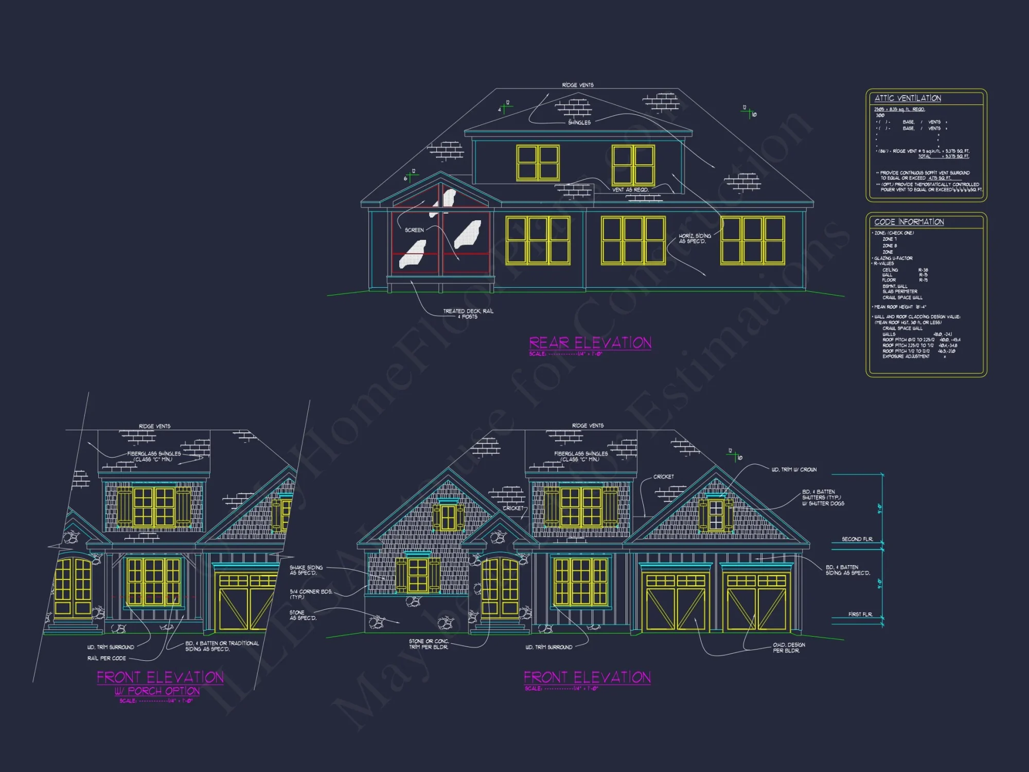 Elegant house Plan with Spacious Floor Plan, CAD, and Designs